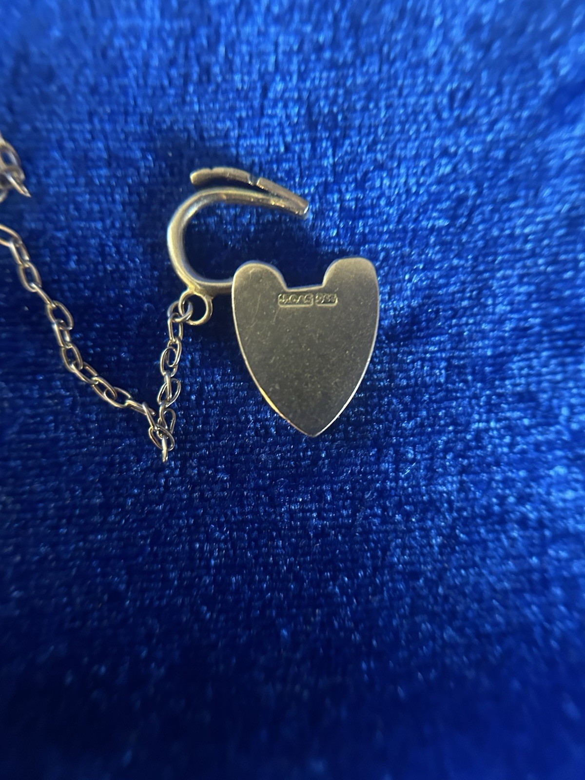 Vintage Circa30s 9ct Solid Gold Padlock Pendant or Charm With Floral Scrolls Old