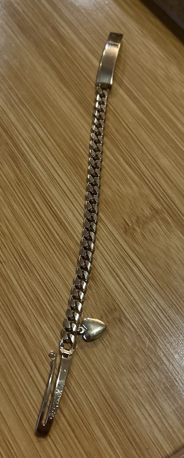 Vintage Speidel USA Gold Tone Finish ID Bracelet – 6.5”