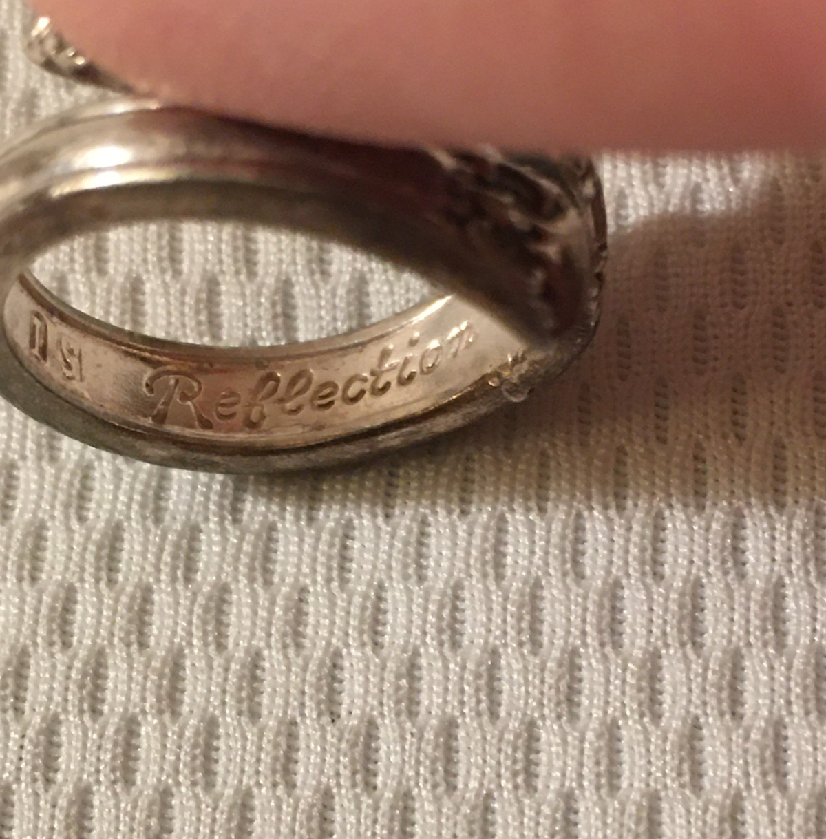 Vintage Silver Plate Jewelry Cuff Bracelets Spoon Rings WM Rogers Oneida