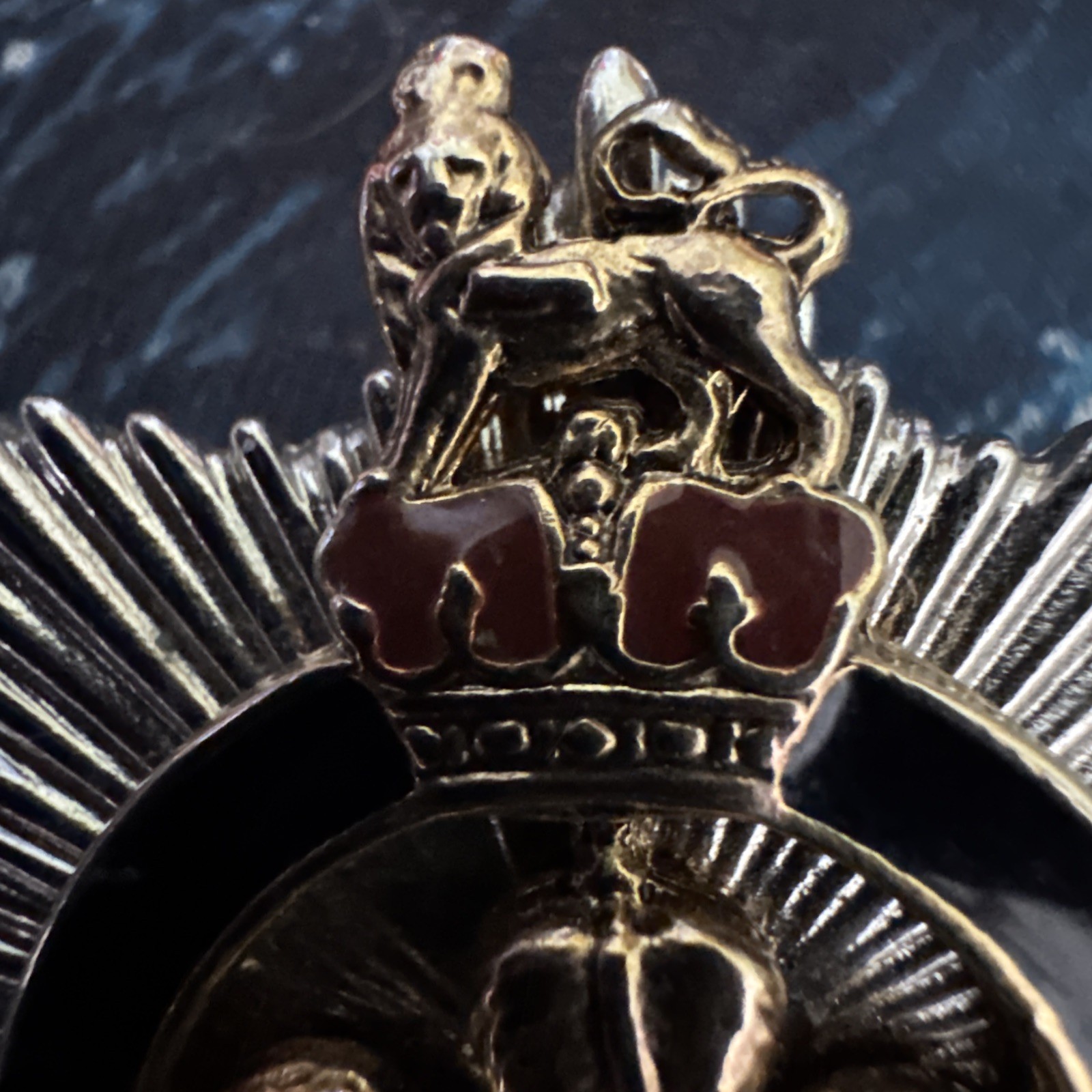 Vintage Replica Royal Masonic Institute Badge Brooch Shield Medal