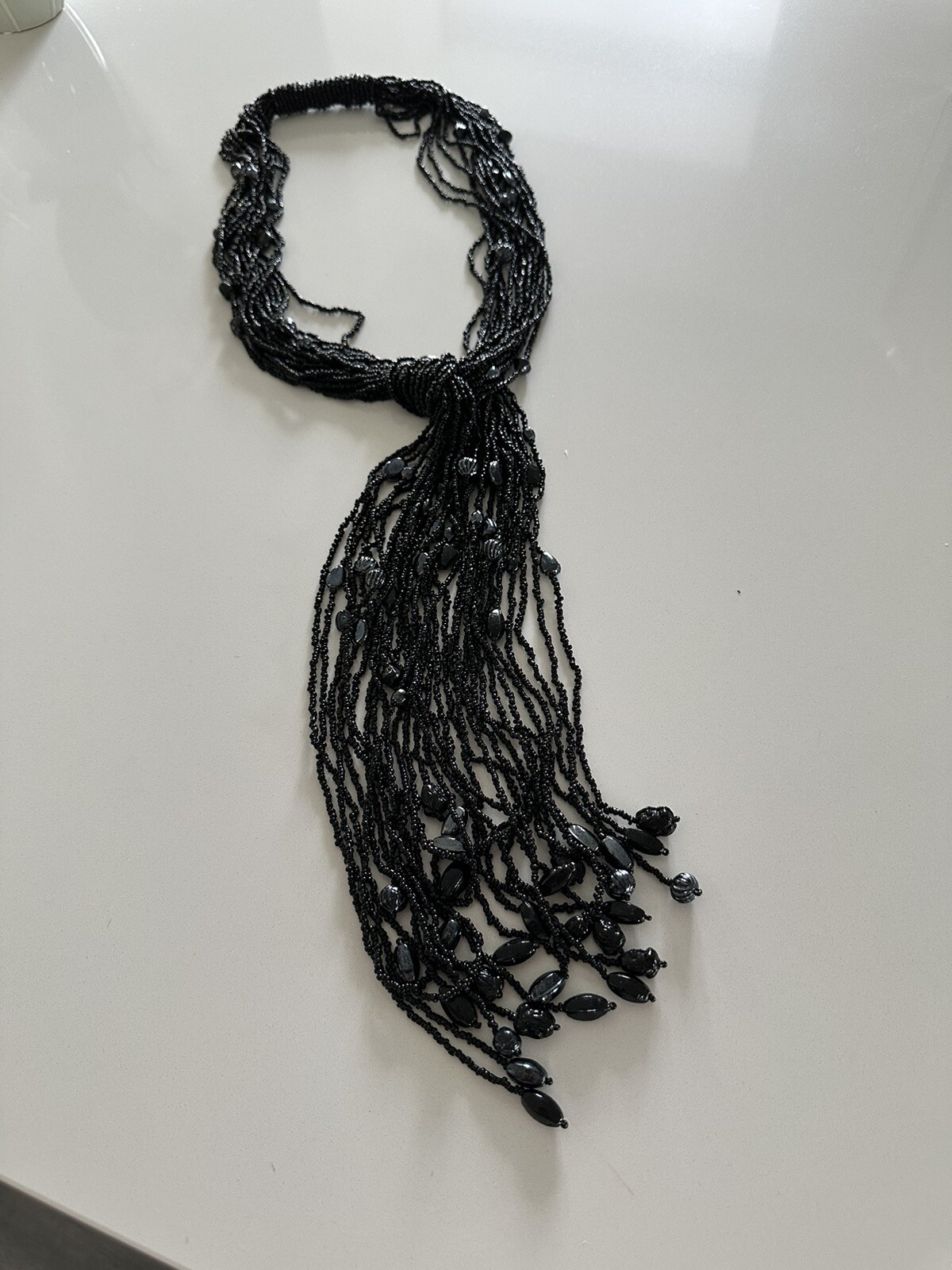 UNIQUE HAND BEEDED NECKLACE. PERFECT HOLIDAY PRESENT