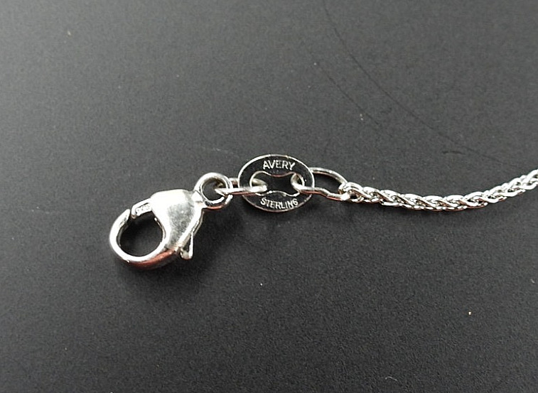 James Avery Chain Fine Wheat Spiga Solid 925 Sterling Silver 17″ long Jewelry
