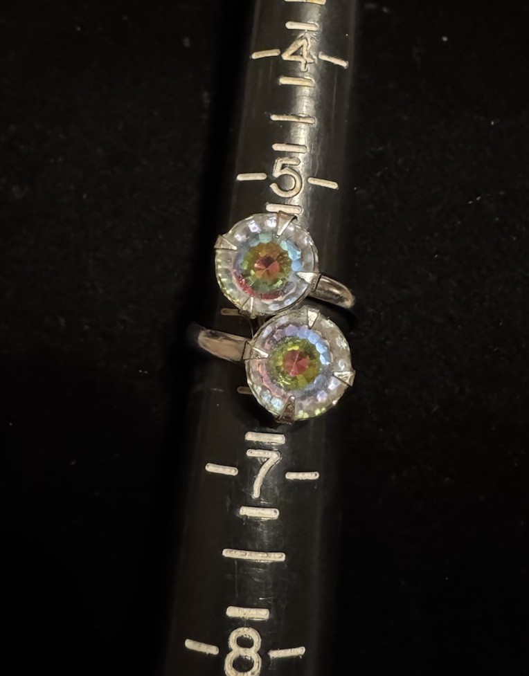 Sarah Coventry 1971 “ Over The Rainbow” Ring , Adjustable