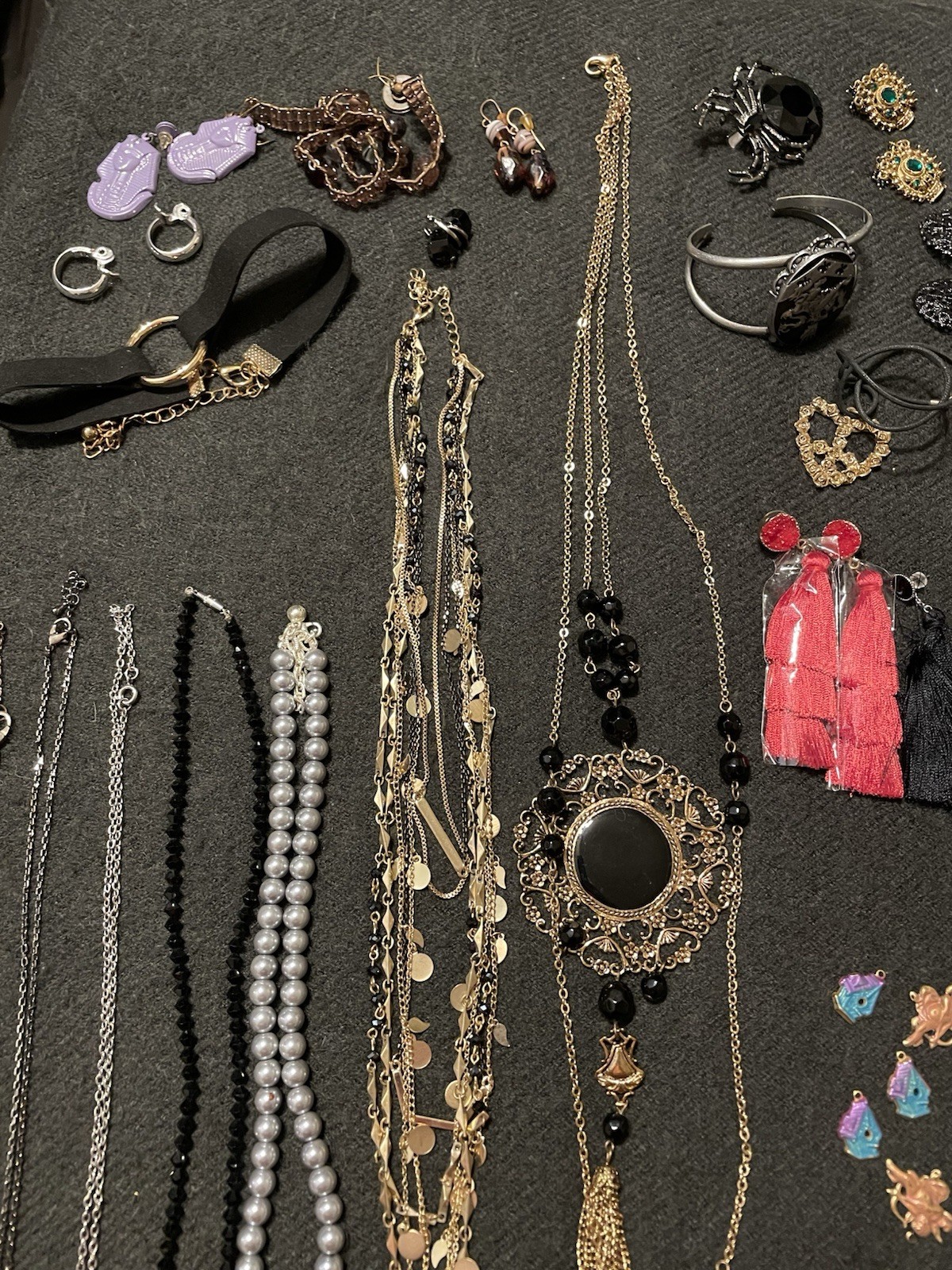 35+ Vintage-Now Costume Jewelry Pieces Gothic Victorian Romantic Styles Wearable