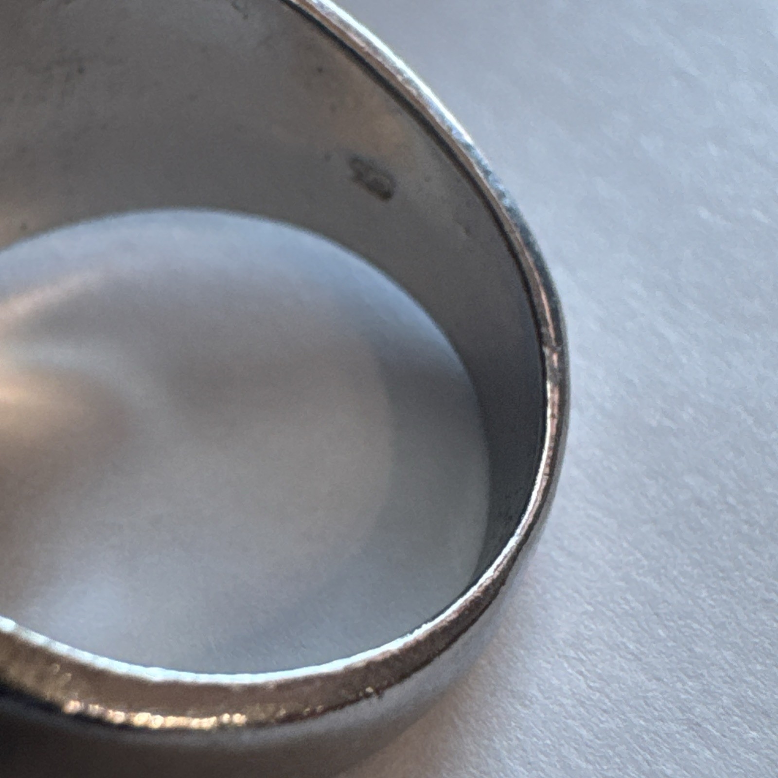 Vintage Sterling Silver Tone Men’s Buffalo Nickel Coin Signet Ring Size 10.5
