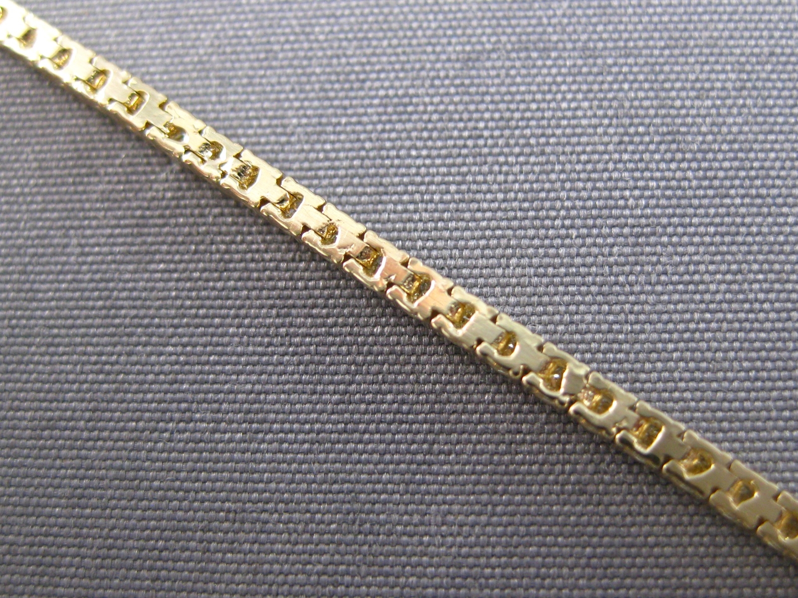 ESTATE 1.53CT DIAMOND 14KT YELLOW GOLD 3D CLASSIC ROUND 2MM TENNIS BRACELET