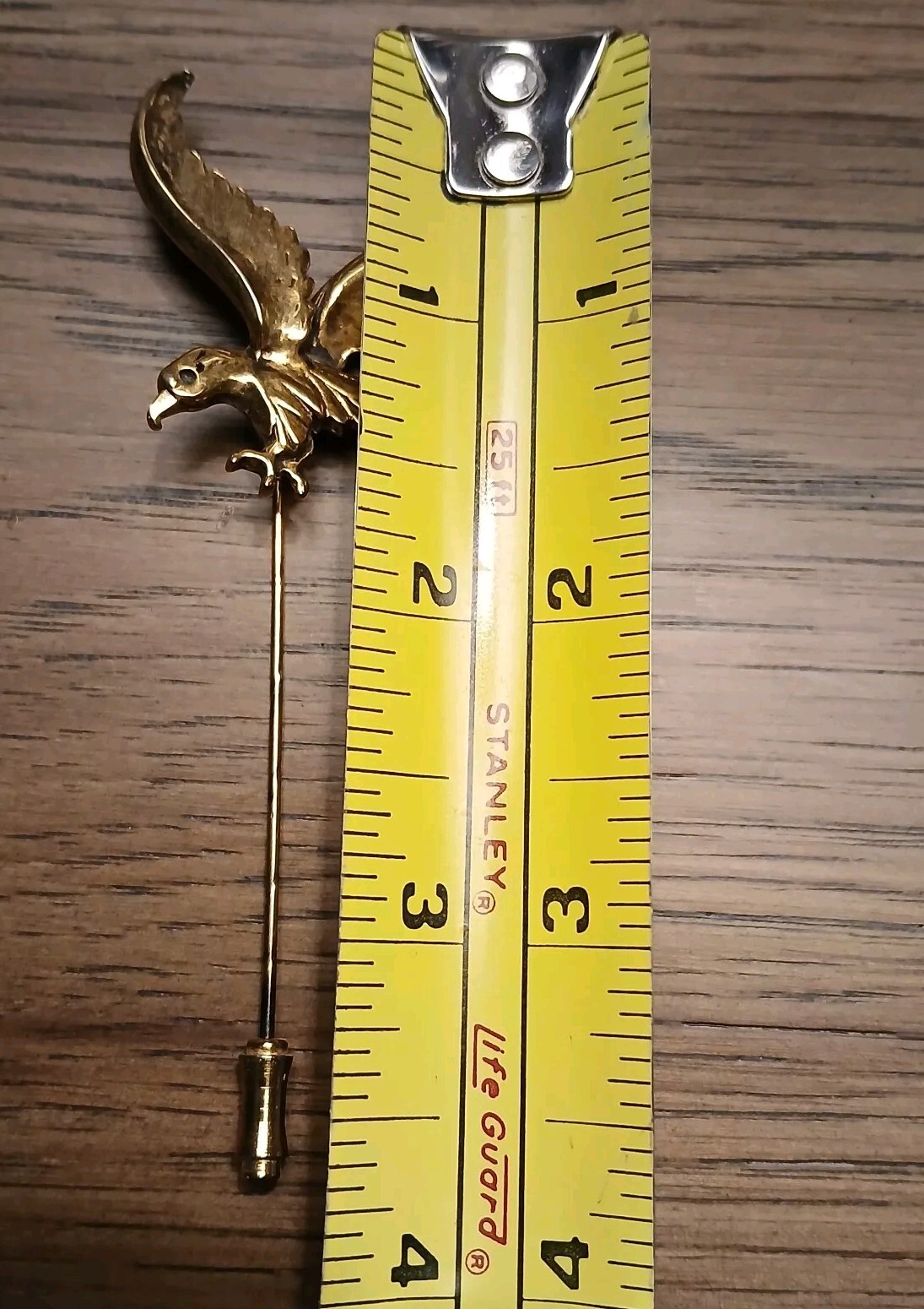 Vintage Zentall American Bald Eagle Signed Pin