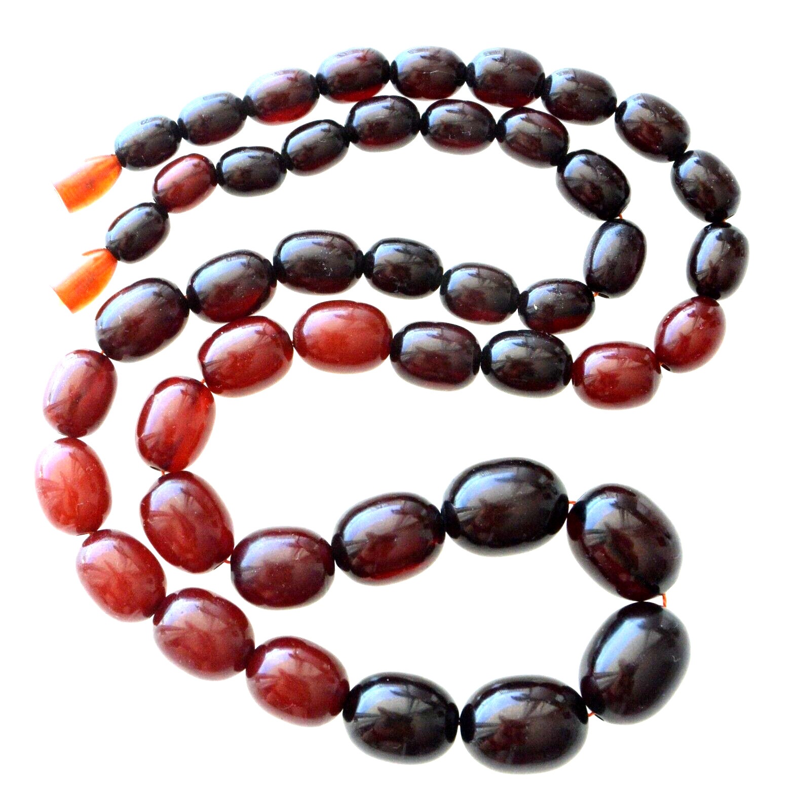 ✅80cm =102gr RUSSIAN SOVIET BALTIC AMBER BEAD NECKLACE 琥珀 BRACELET STONE PENDANT