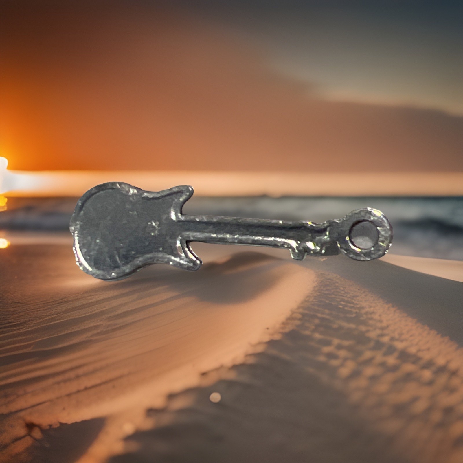 17mm Electric Bass Guitar Charm