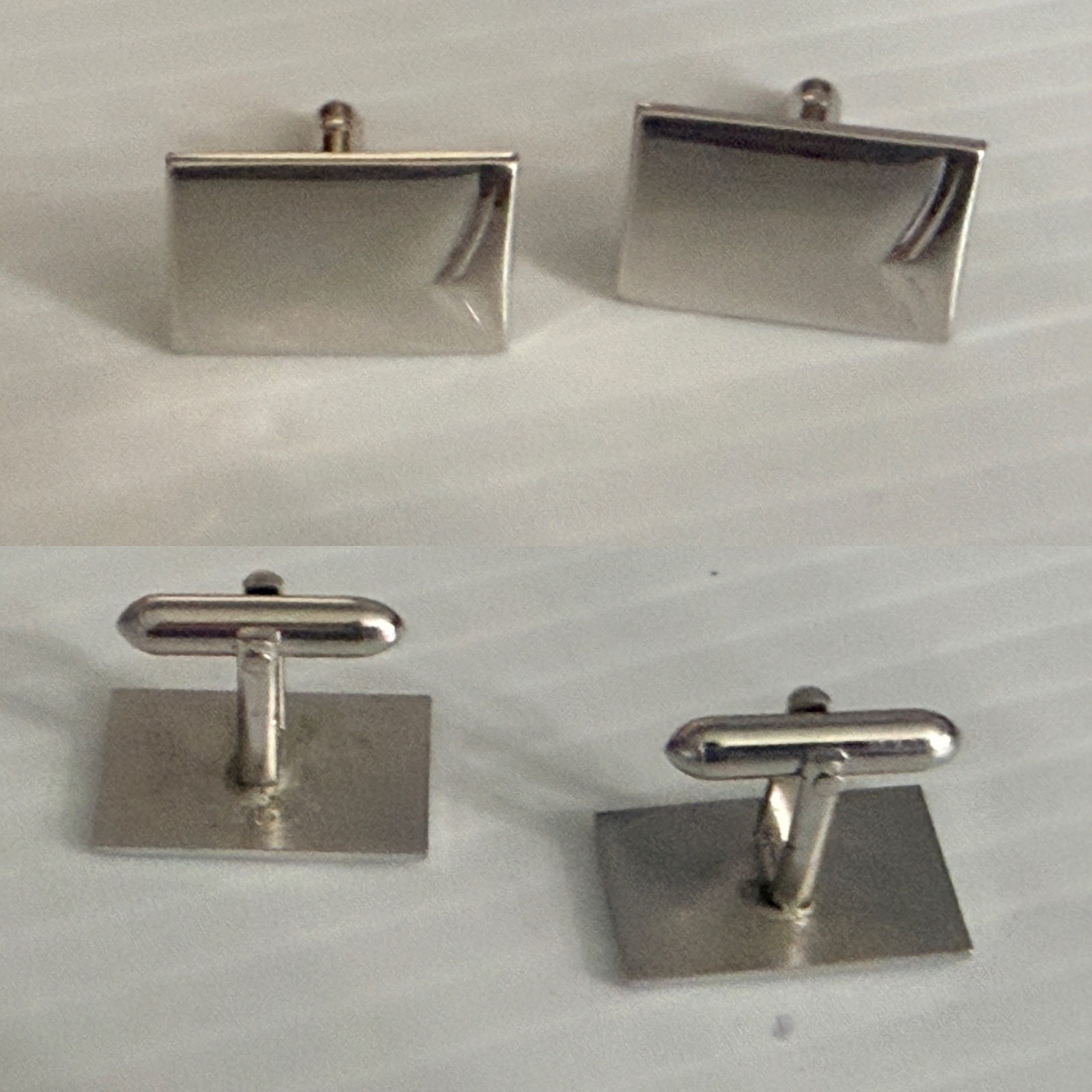 Vtg Lot of Men’s Jewelry Box Cuff Links Tie/Bar Clips Studs Pins