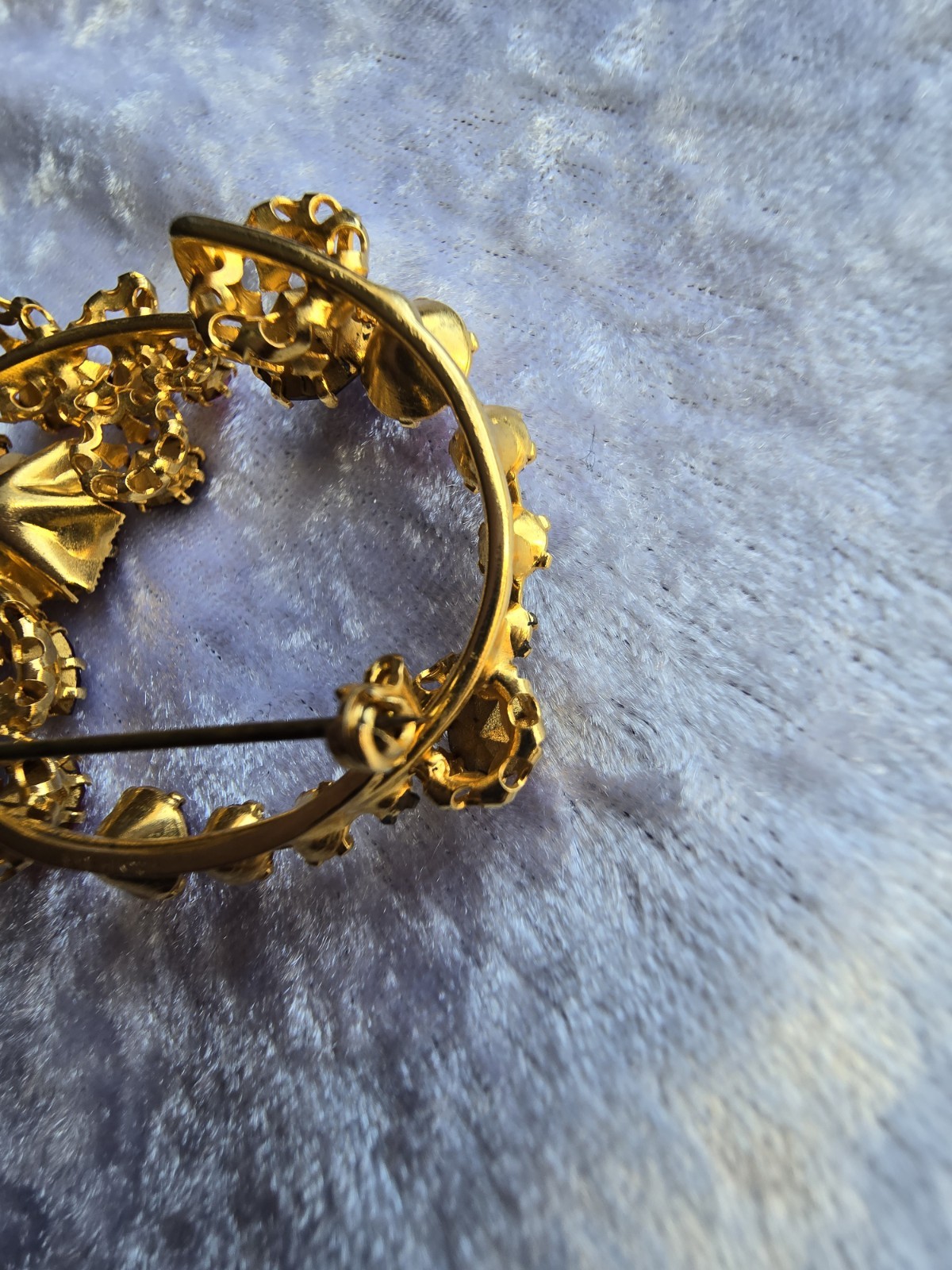 Vintage Austrian Rhinestone Brooch