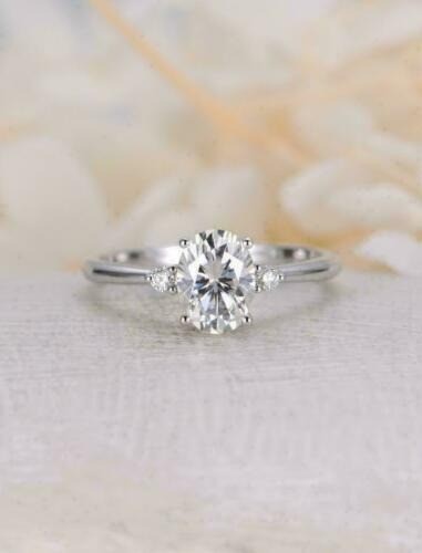 2.50 Ct Diamond Art Deco Antique Vintage Engagement Ring Set 925 Sterling Silver