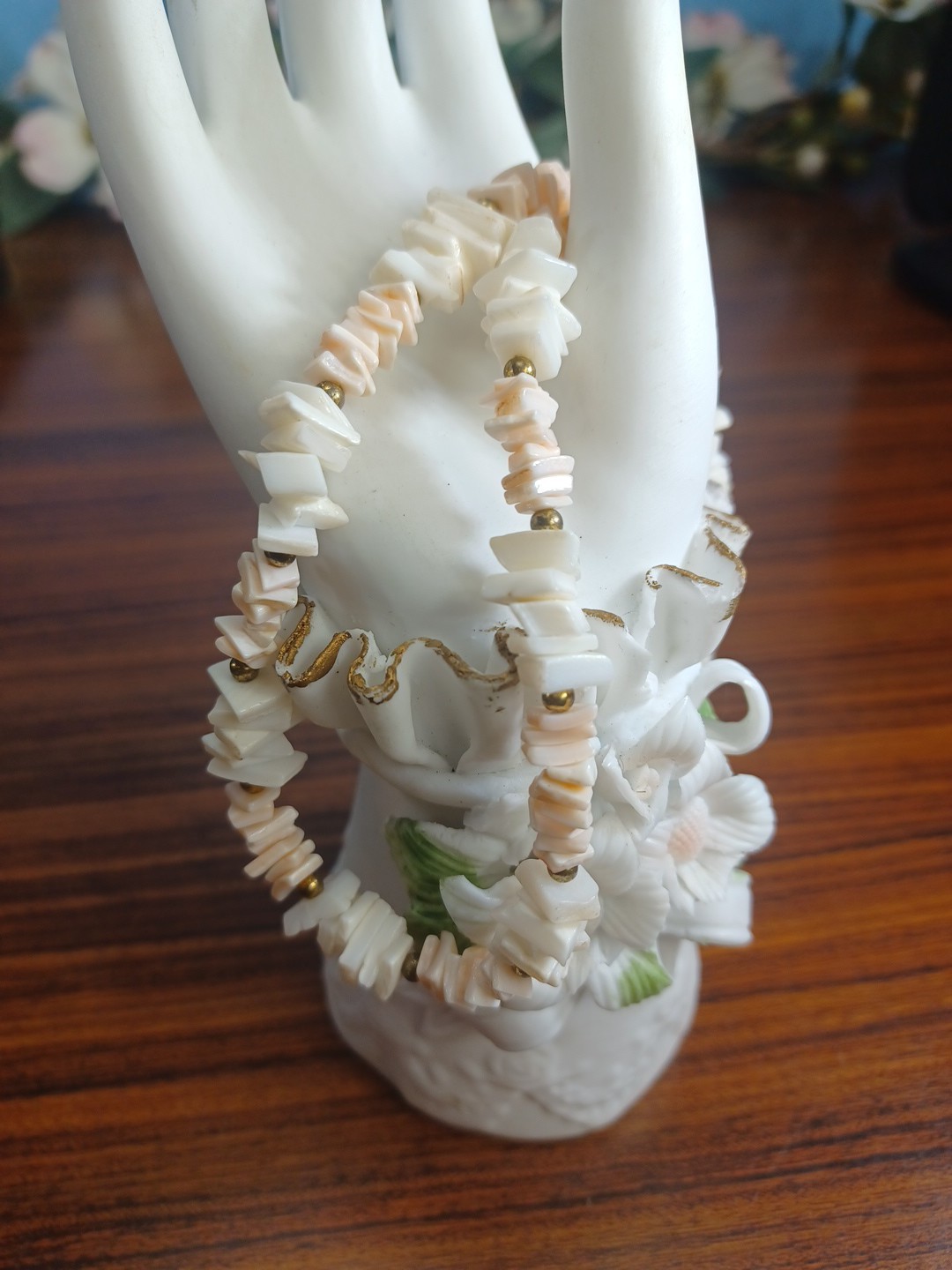 Hawaiian Faux Puka Shell Surfer Necklace Lot Of 2 Sea Beach Sand Sun Beauty