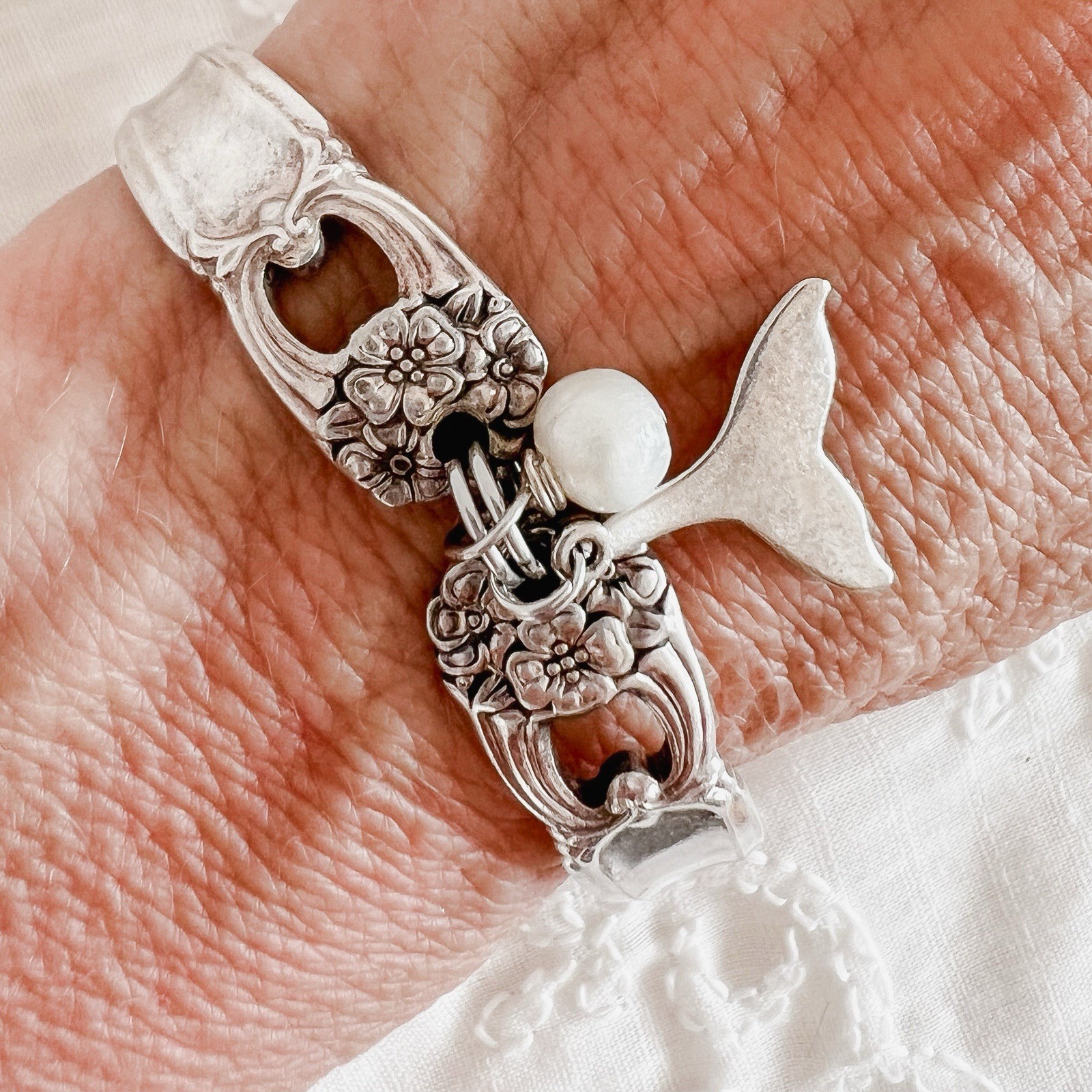 Mermaid Tail Bracelet Vintage Jewelry
