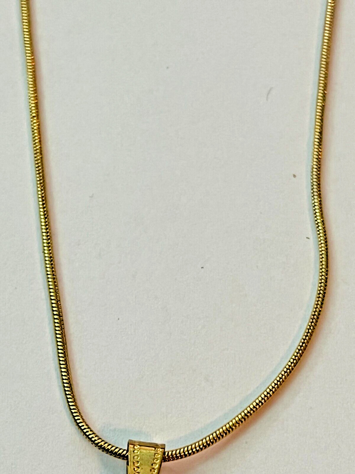 VTG New Salesman’s Samples Gold Tone Necklaces with Enamel & Rhinestone Pendants