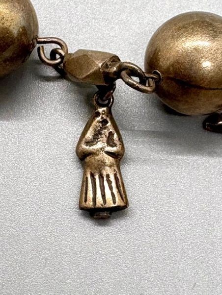 Vintage Guatemalan Charm Bracelet, marked 900 Silver