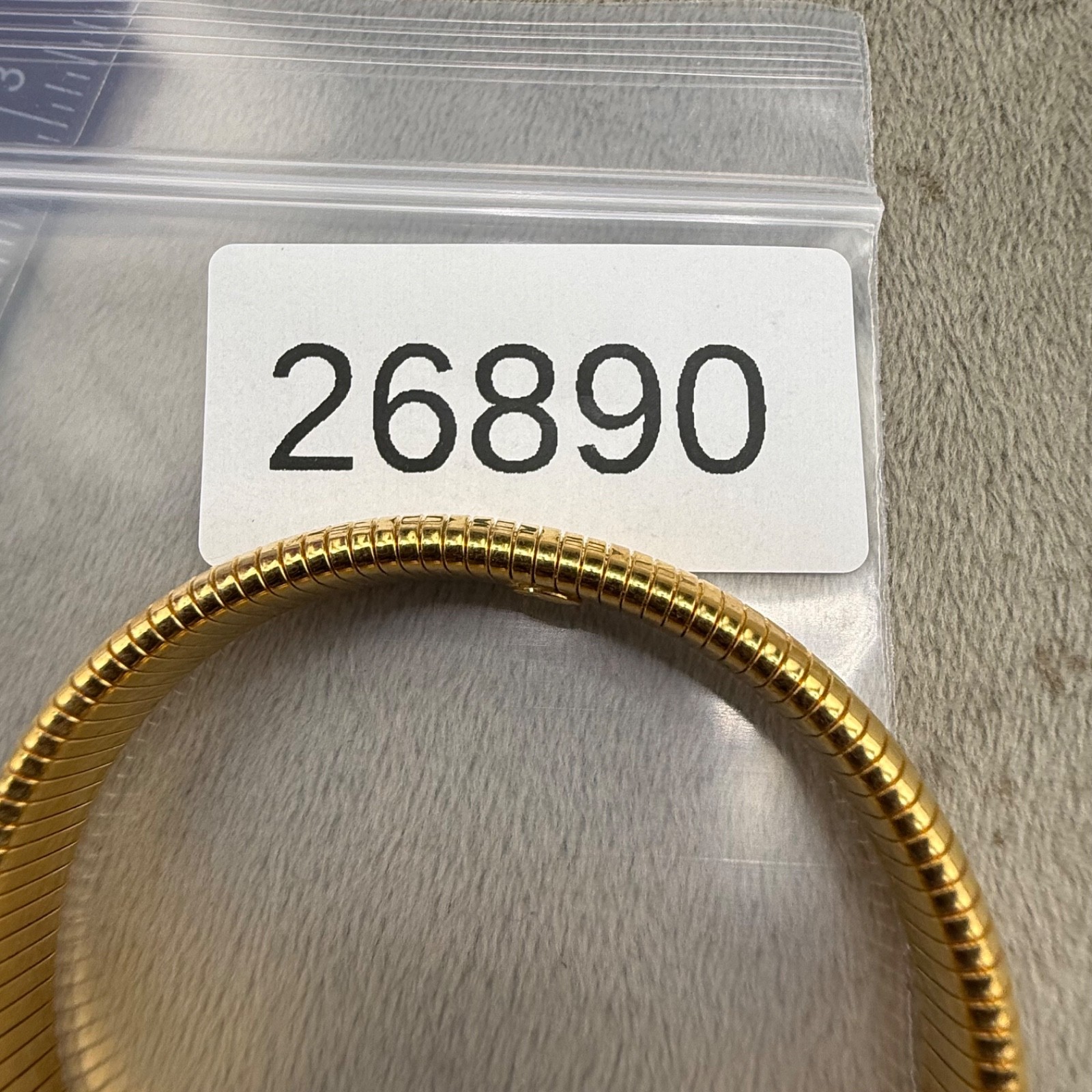 Vintage Monet Expandable Bracelet Gold Tone Signed 7”