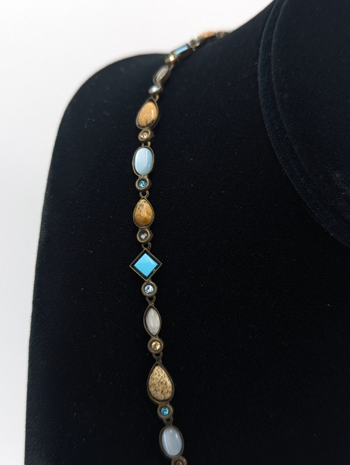 Multi Color Vintage Sorrelli 14-16.5″ Pastel Necklace U244