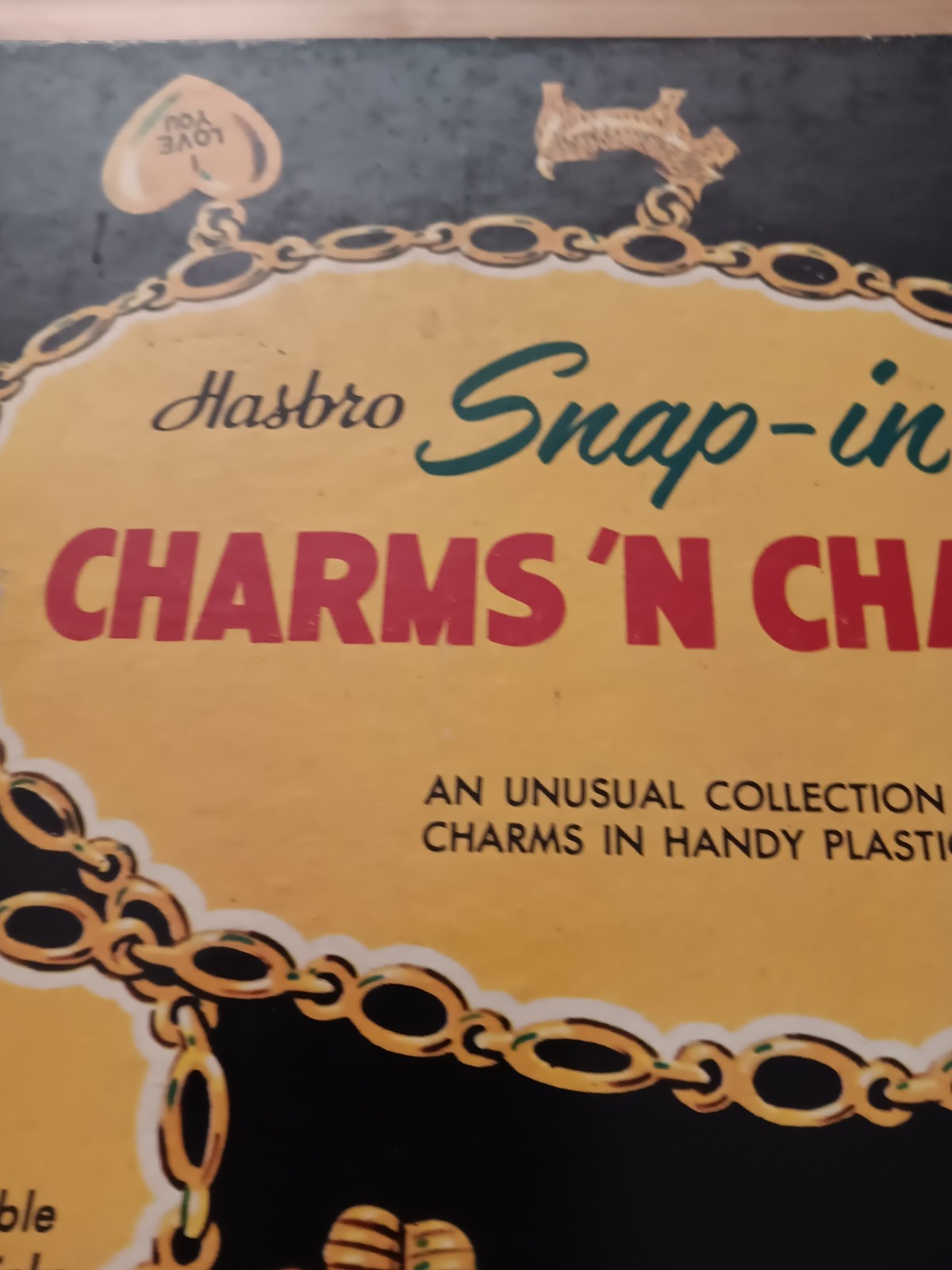 VTG Hasbro Charms N Chains Braclet Making Kit for Children 1969