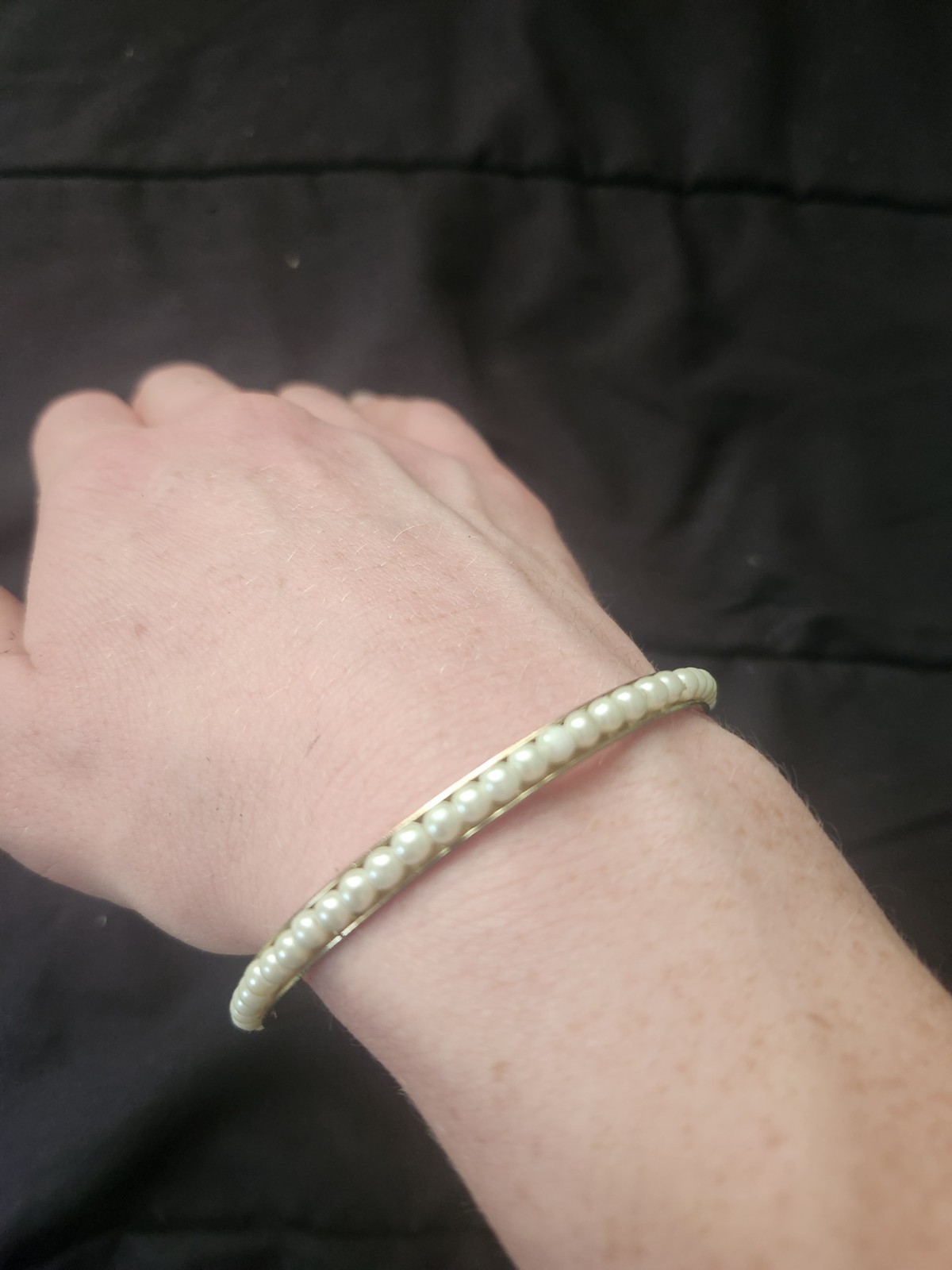 Costume Jewelry Lot 4 Bracelets 1 Necklace