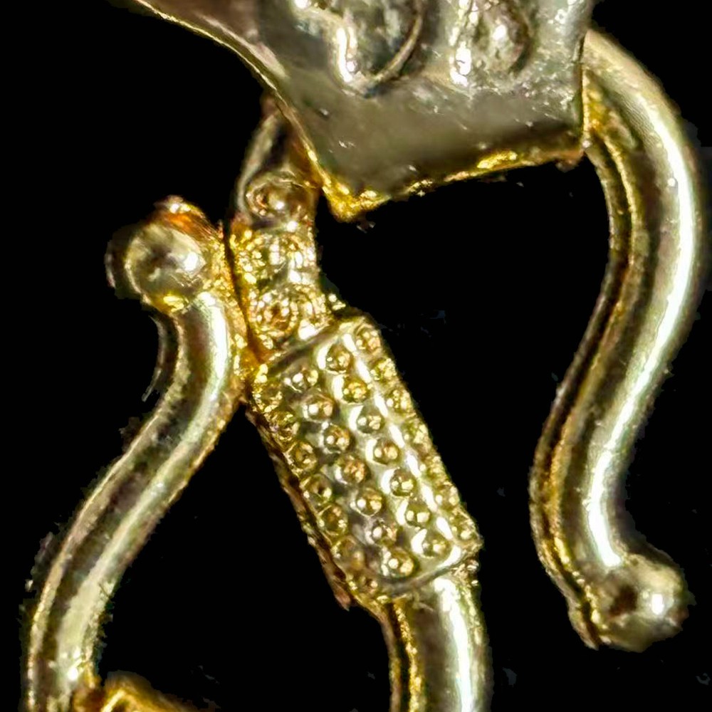 Vintage Bracelet Chain Gold-plated (NOT SURE) marked ‘ 999 ‘, 46.0g, 8.1 inch