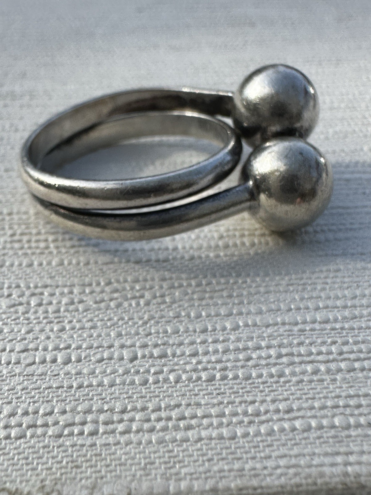 N.E From Vintage Denmark 925S Sterling Silver Ring vintage estate