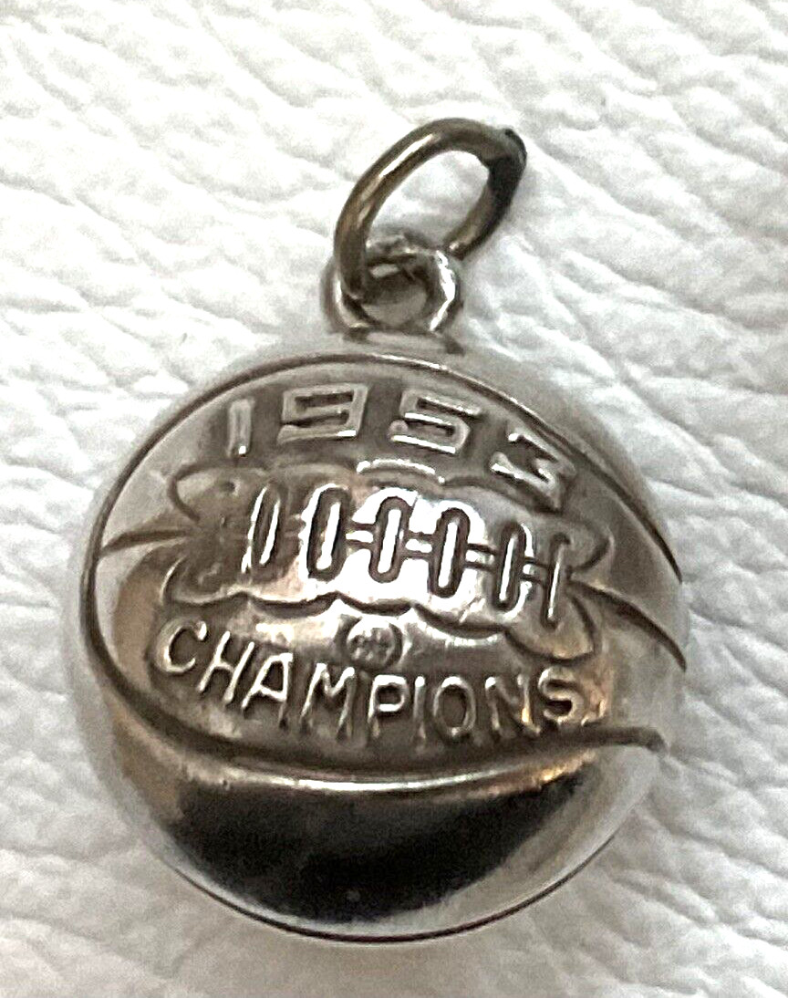 Vintage Sterling Silver Enamel Charms High School College University Sports
