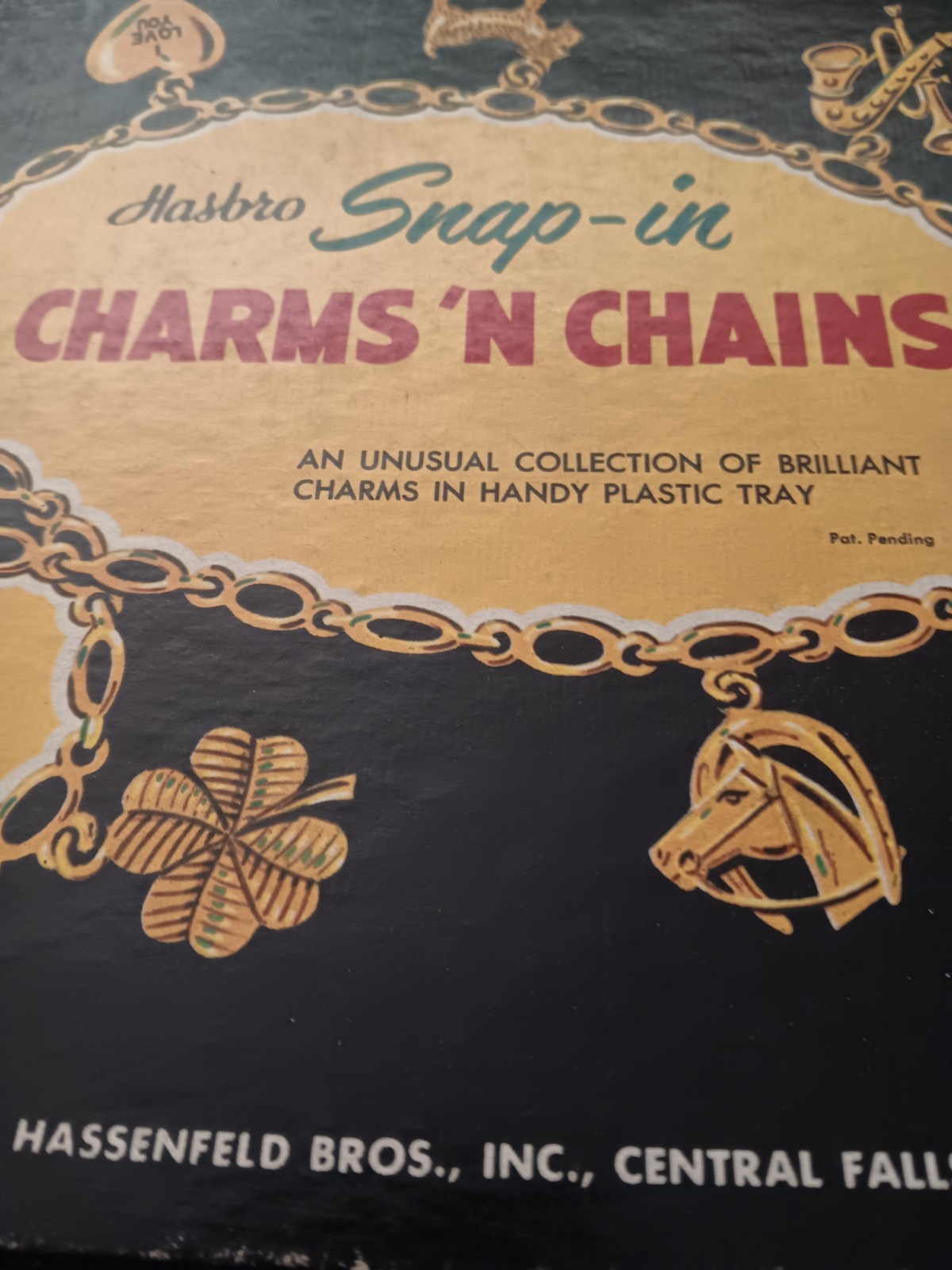 VTG Hasbro Charms N Chains Braclet Making Kit for Children 1969