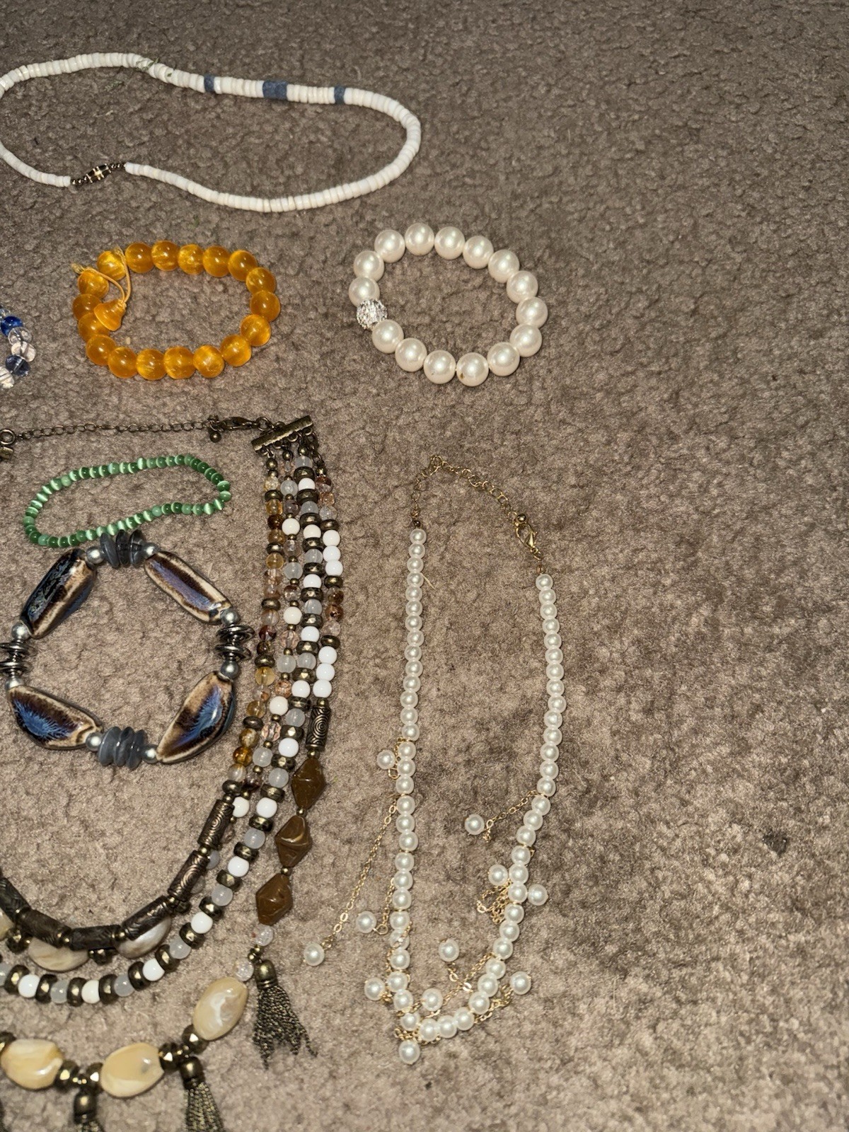 11 Oz Vintage To Modern FASHION JEWELRY Lot All Wearable Pictured Items B2