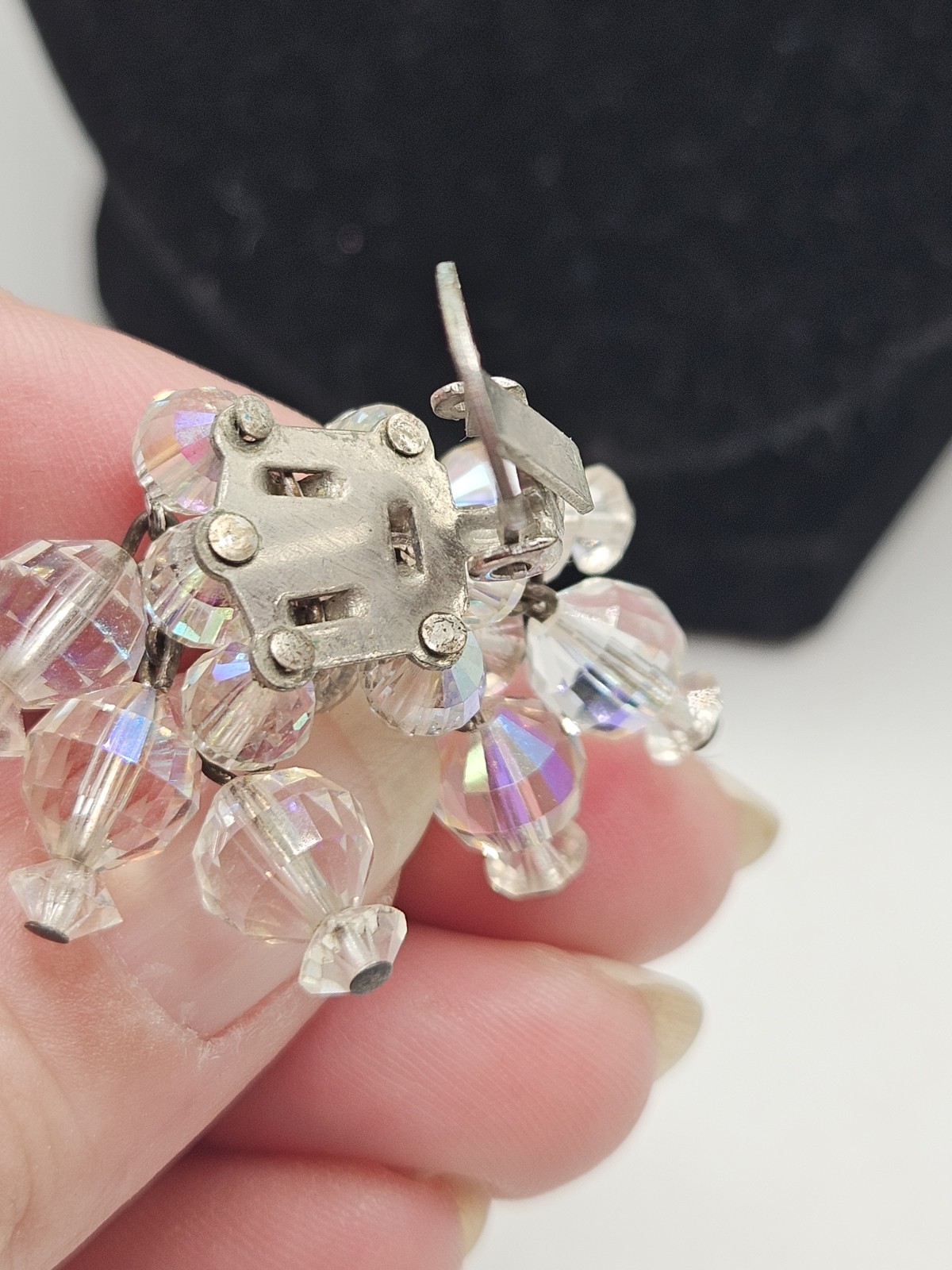 Vintage Austrian Crystal Necklace, Earrings, Bracelet, And Brooch Set.
