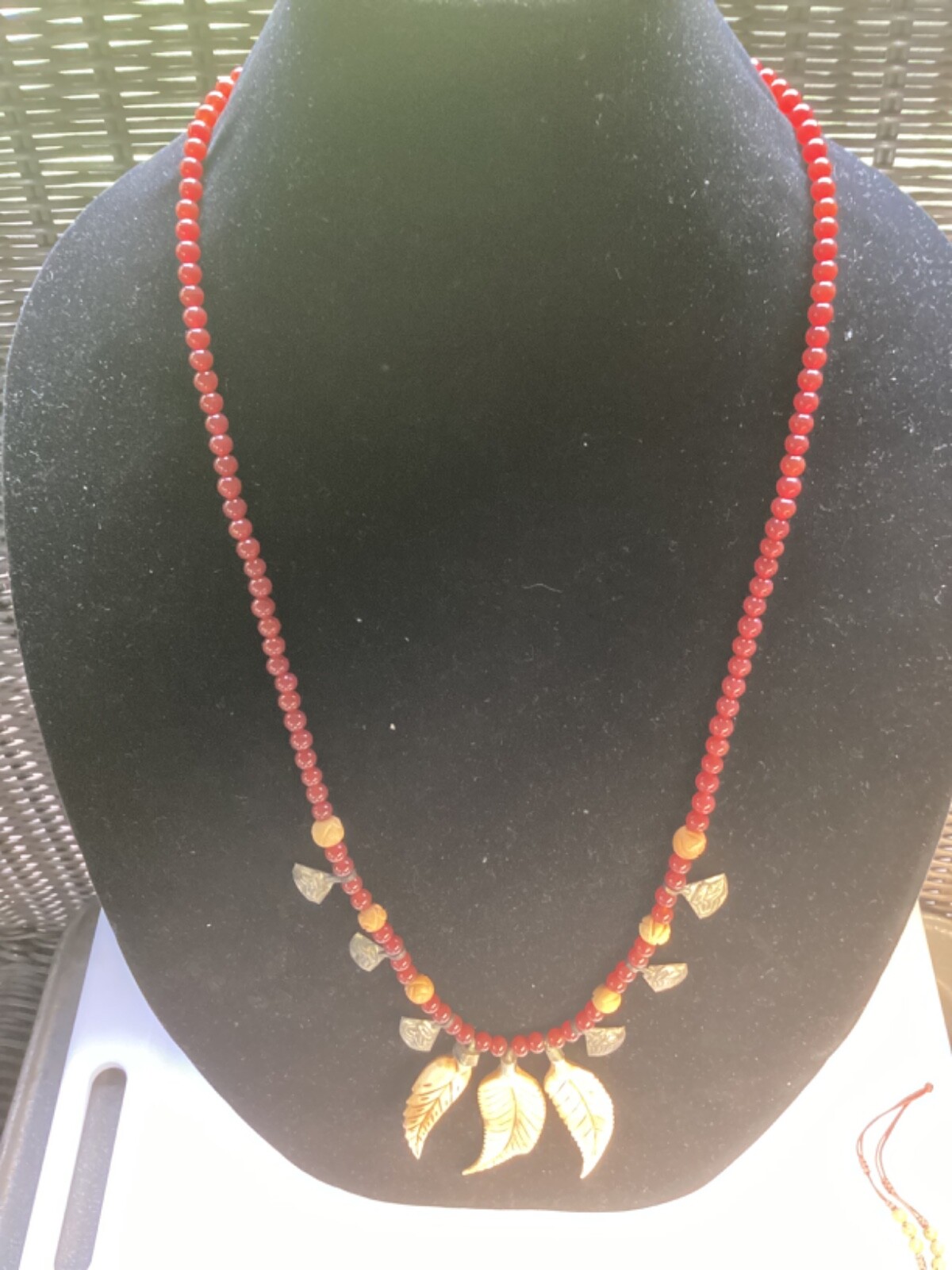 Vintage less Bernard necklace stunning every day ware piece