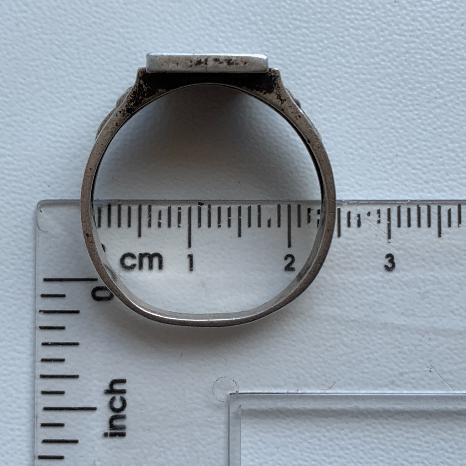 VTG Ukrainian Tryzub Ring Sterling Silver 925 Men’s Patriotic Gift / 5.21 gram.