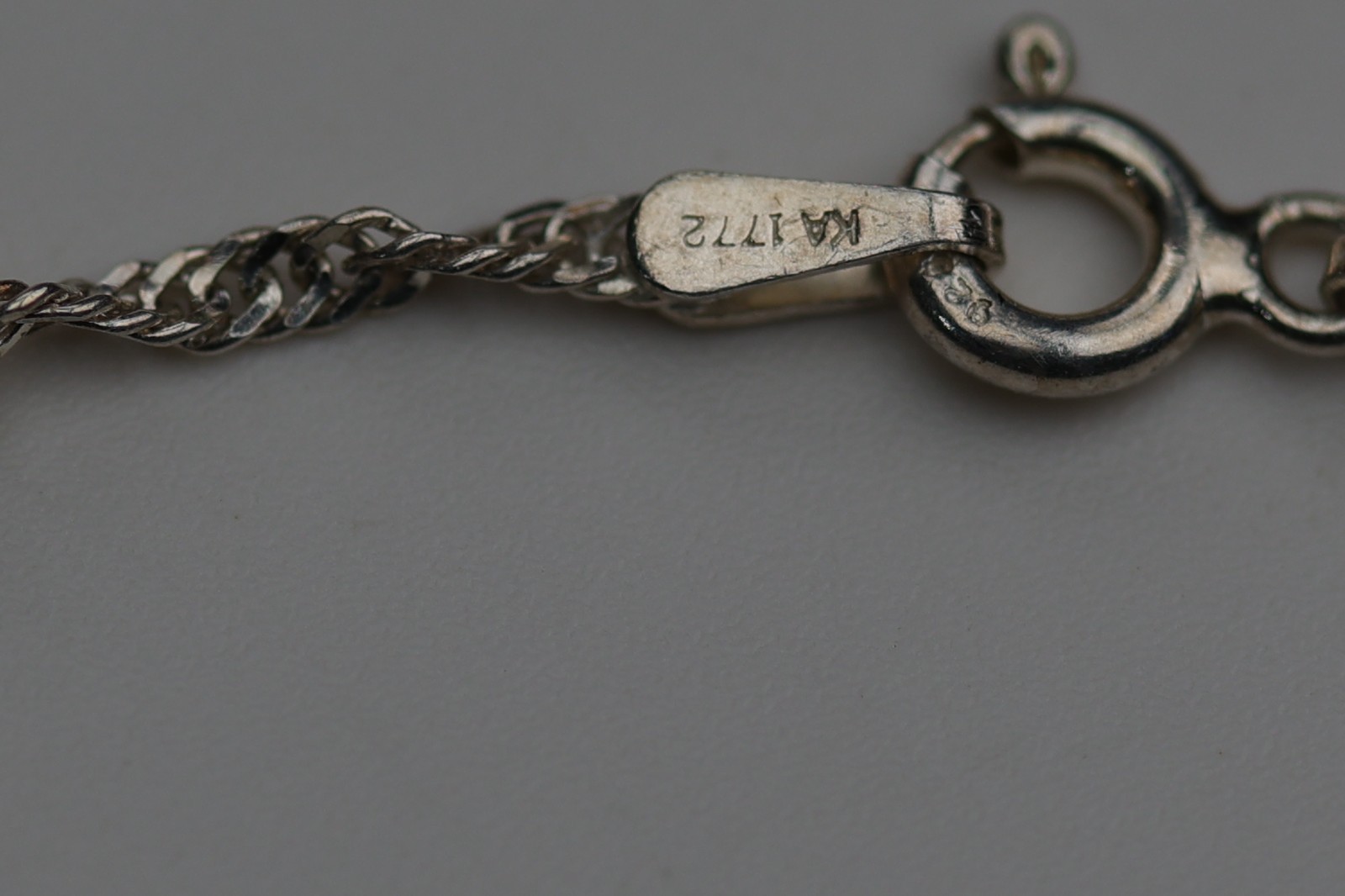 Bead Chain Bracelet Sterling Silver