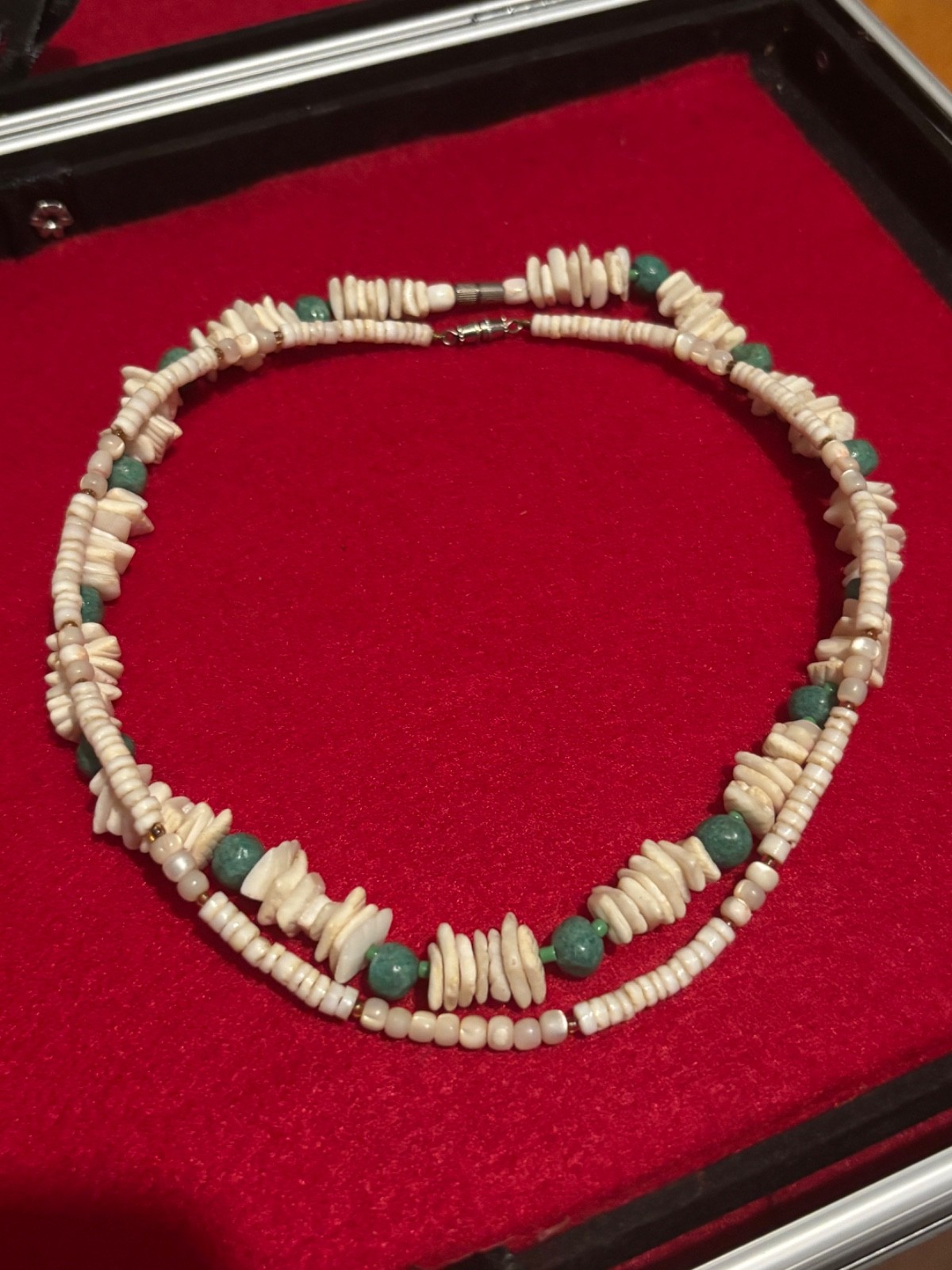 2 Vintage Puka Shell Necklaces 16” – Natural Shells And Beads