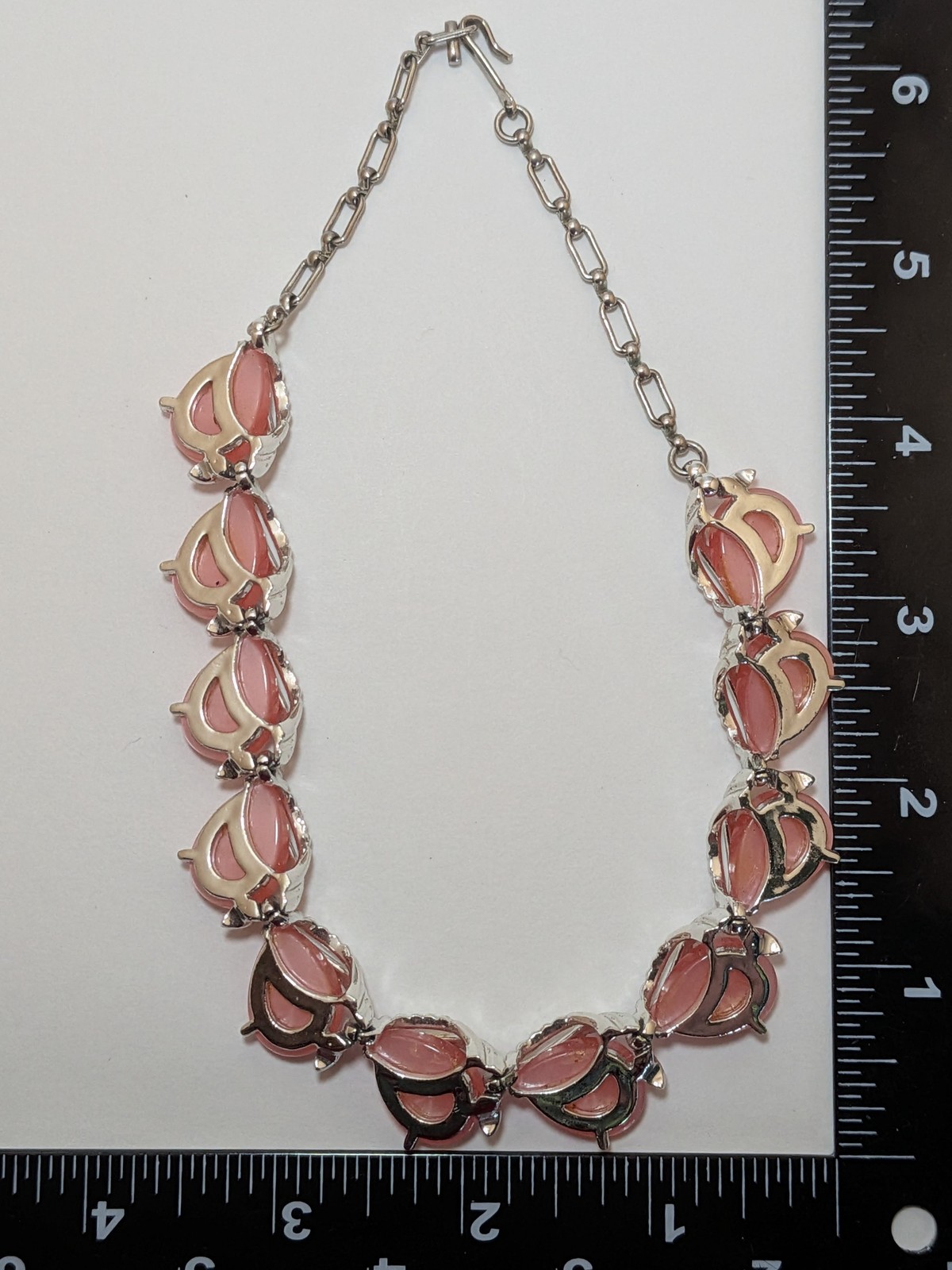 Vintage Lucite Set Bracelet & Necklace