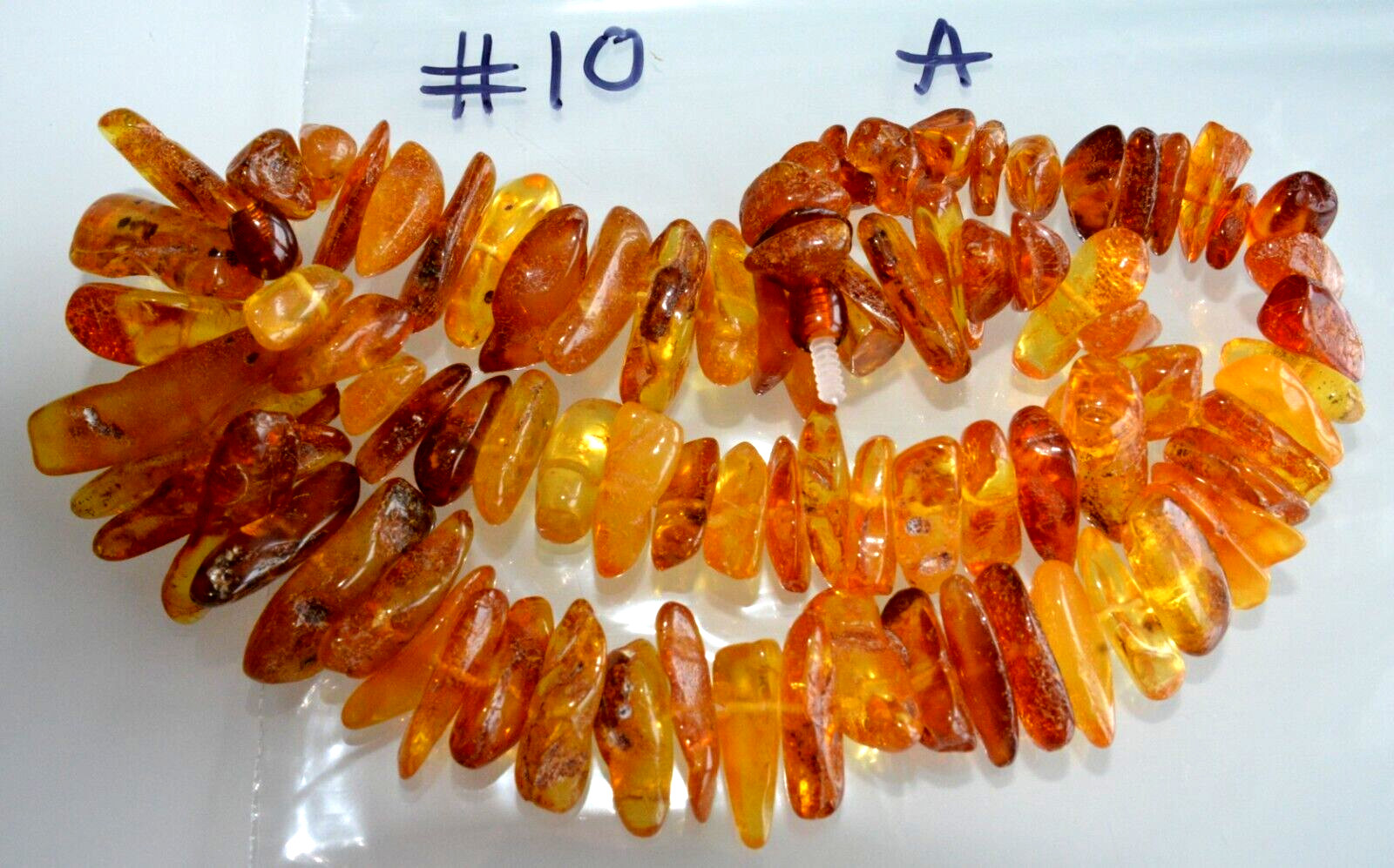 68gr RUSSIAN SOVIET BALTIC AMBER BEAD NECKLACE 琥珀 BRACELET STONE PENDANT EARRING