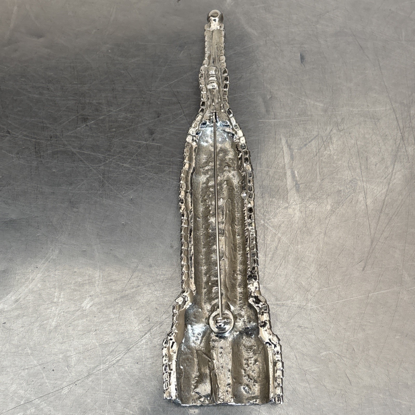 Marla Buck Empire State Building Brooch 80s Henri Bendel Statement Rare