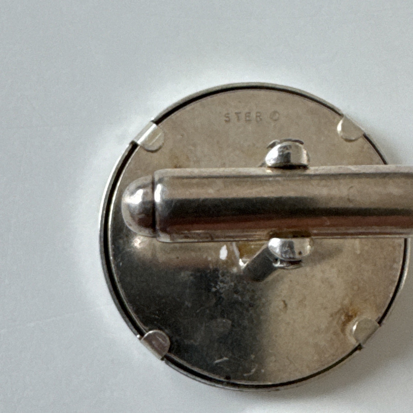 Vintage 1937 USA Buffalo Nickel Coin Cufflinks