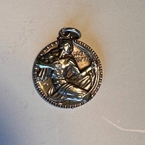 Vintage Revere Pewter Sagittarius Zodiac Pendant No Chain
