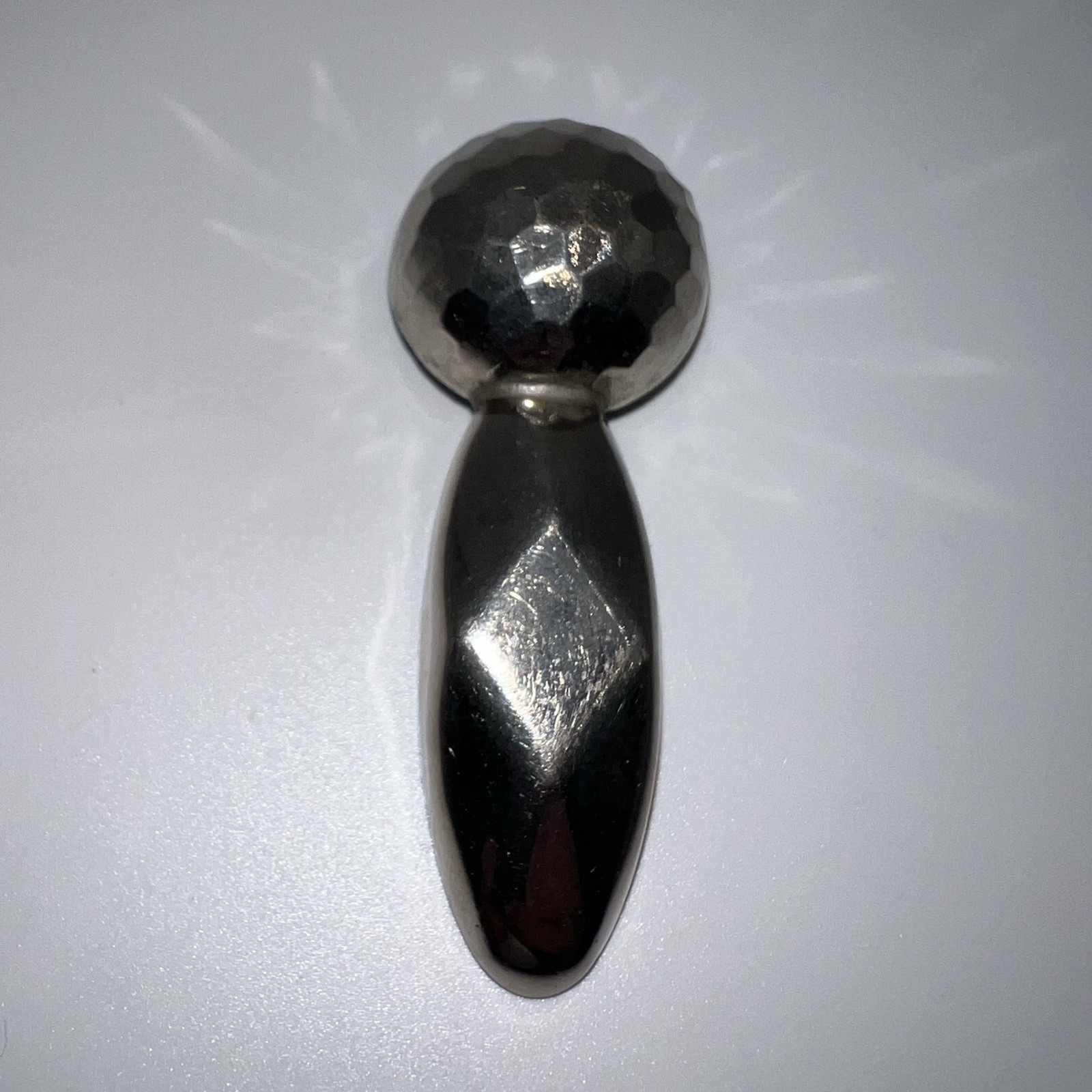 Vintage Fur or Scarf Clip Brooch with Gripping Posts Non Sliding Spring Tension