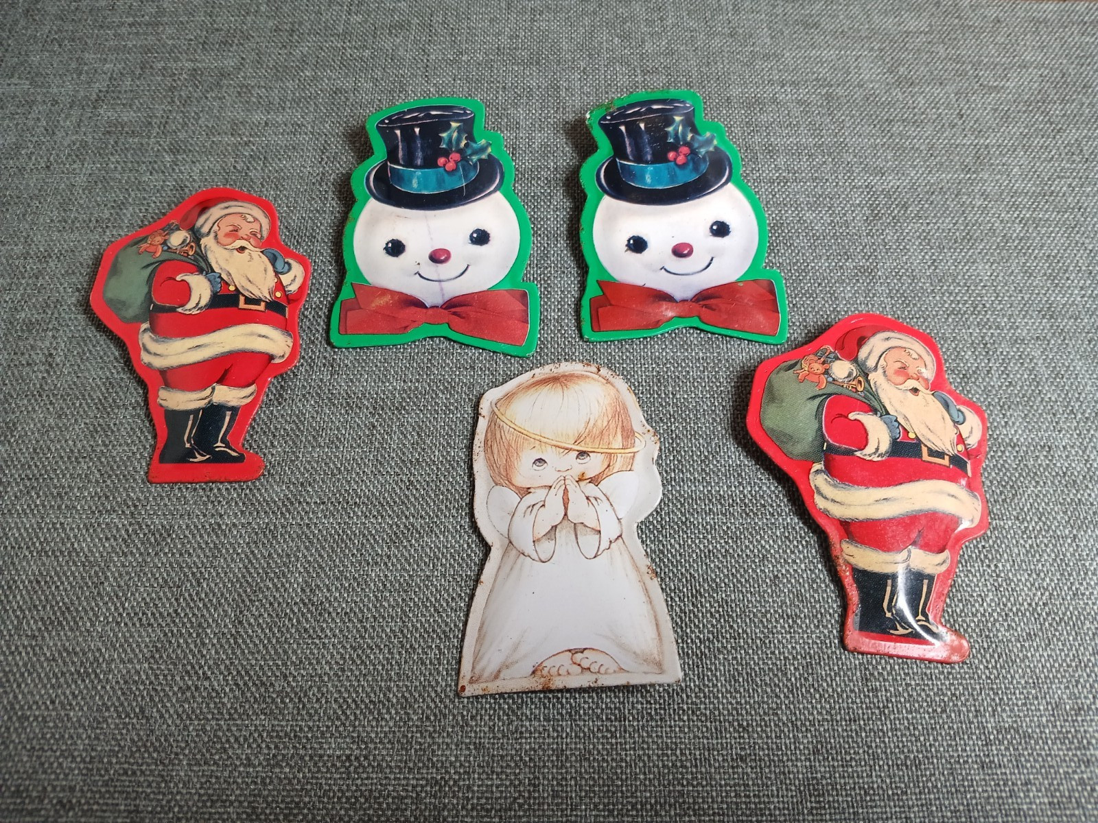 Vtg Hallmark Christmas Holidays Lapel Pin Brooch From 70s-80s Carlton Enesco