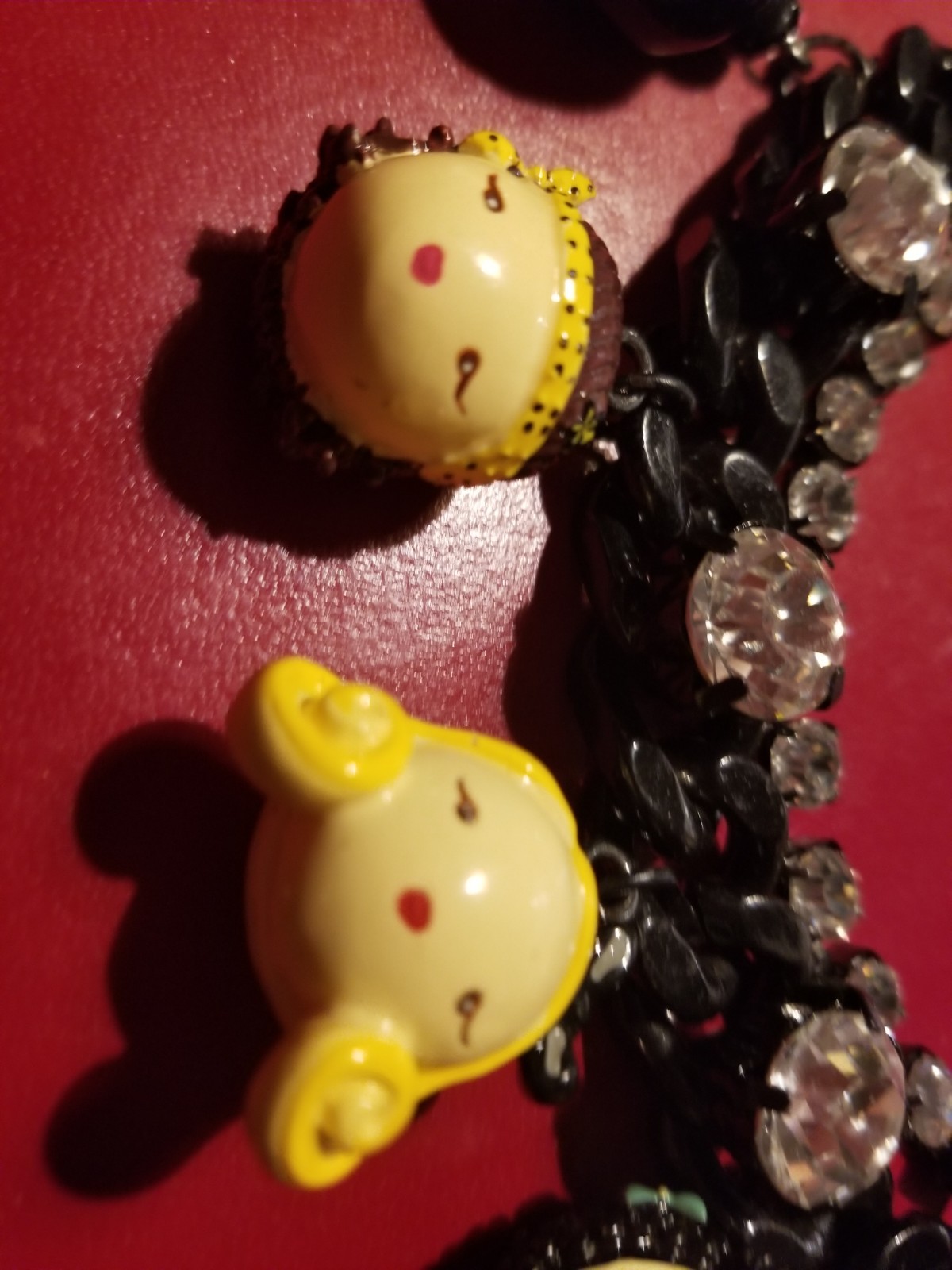 Vintage Gwen Stefani Harajuku Lovers Love Angel Music Baby Fatal Charm Bracelet