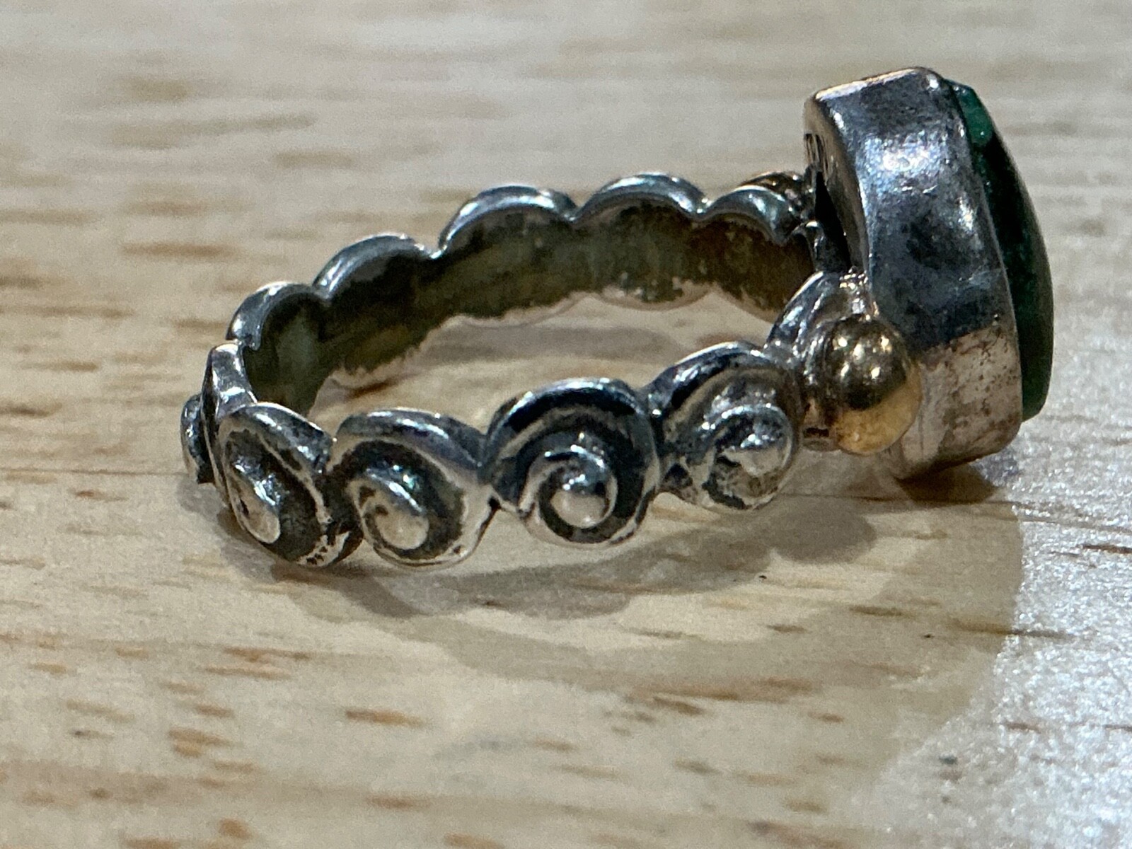 Amy Kahn Russell Ring 18K & 925 Sterling Silver AKR