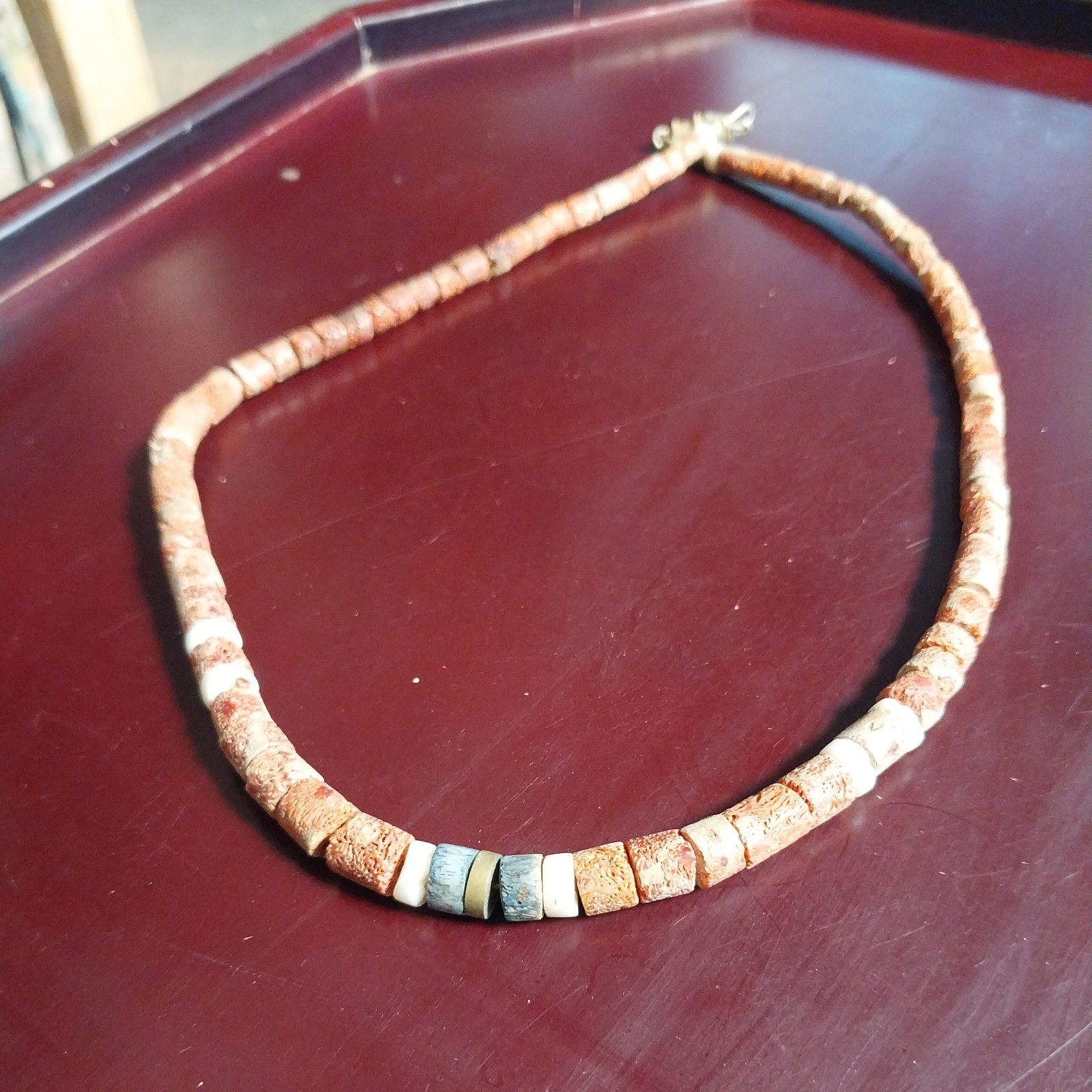 Vintage Red Coral Necklace