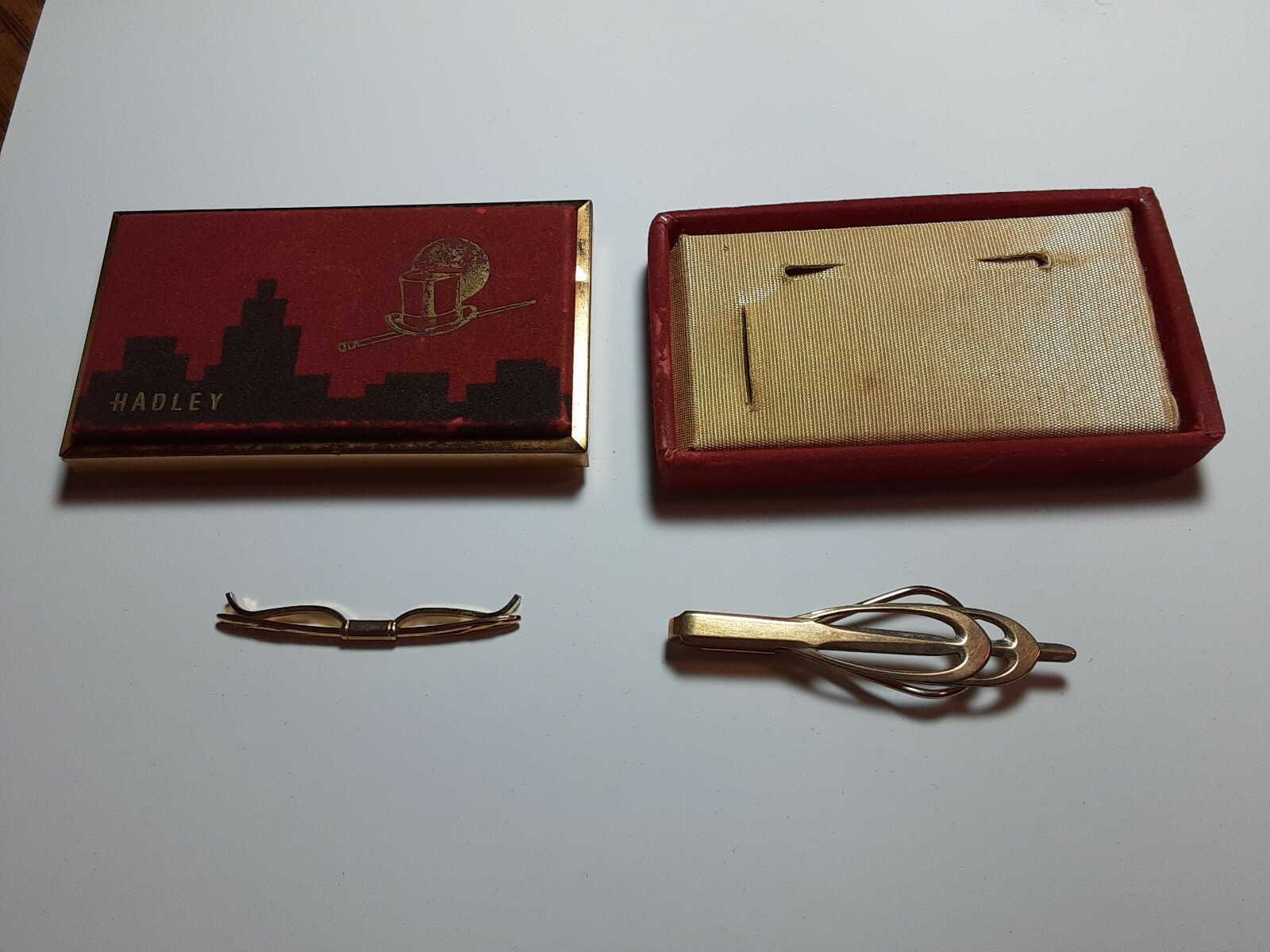 hadley tie clips/bars
