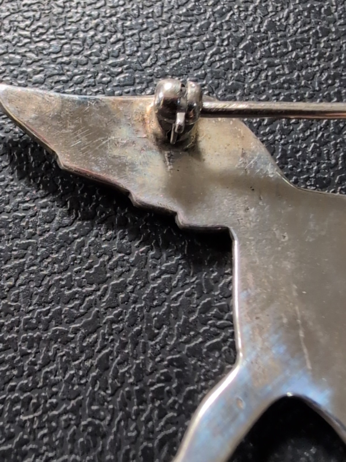 Running Spotted Hind Quarter Horse Brooch Mexico TT-28 925 Monte 12.4g 2.25″