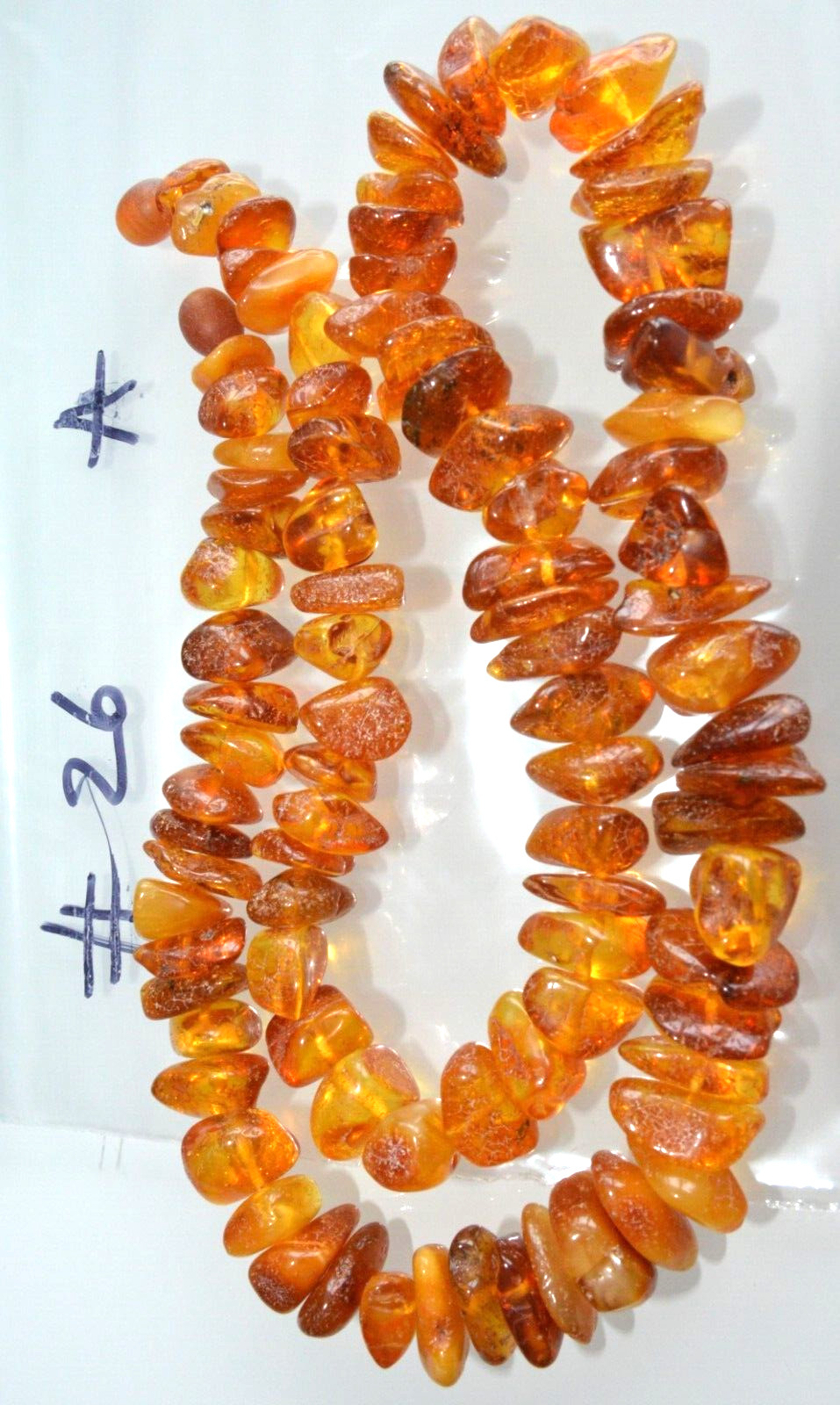 43gr RUSSIAN SOVIET BALTIC AMBER BEAD NECKLACE 琥珀 BRACELET STONE PENDANT EARRING