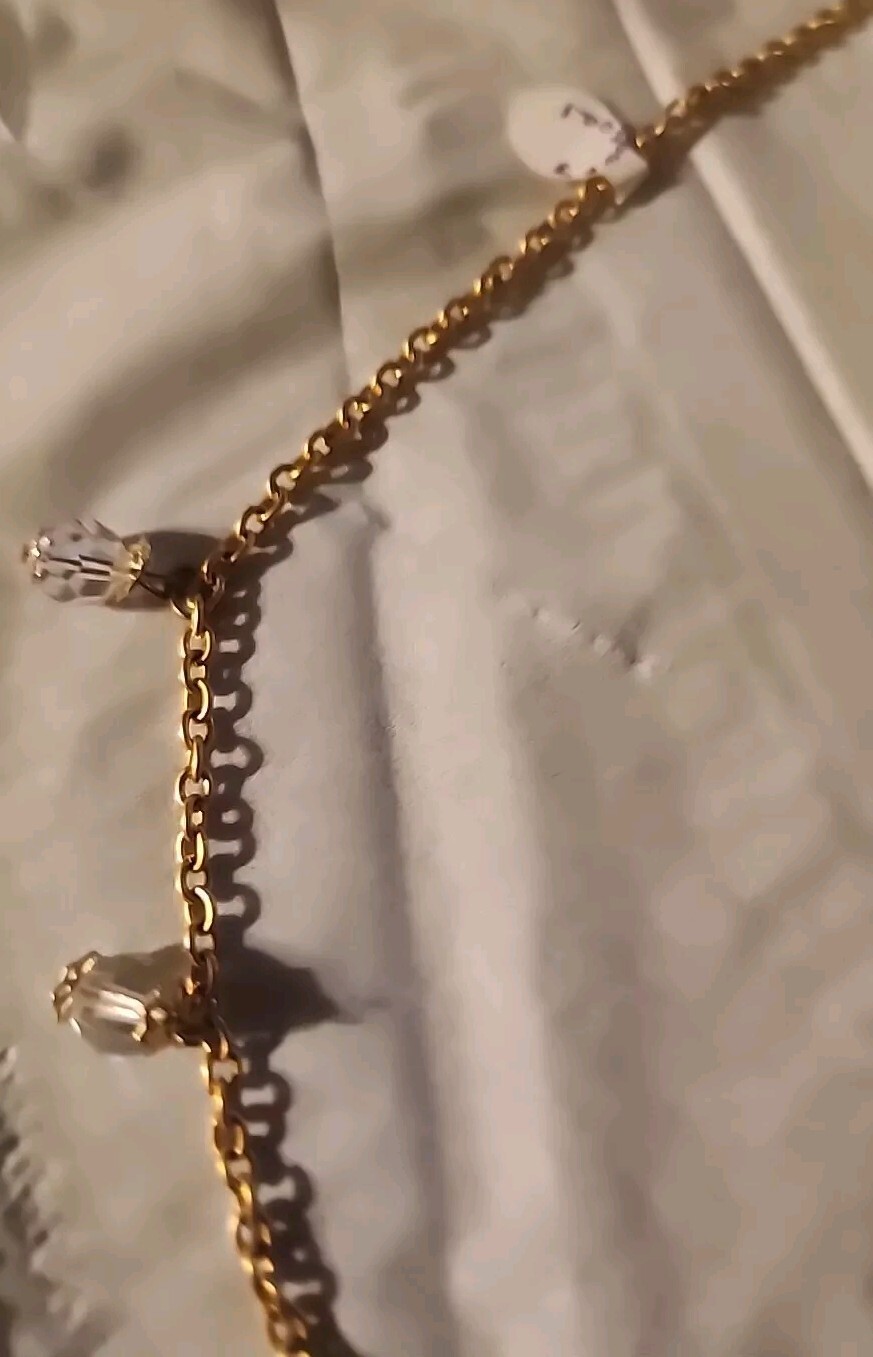 Beautiful Art Deco Czech Faceted Bead Necklace Circa 1920 – 19.5″