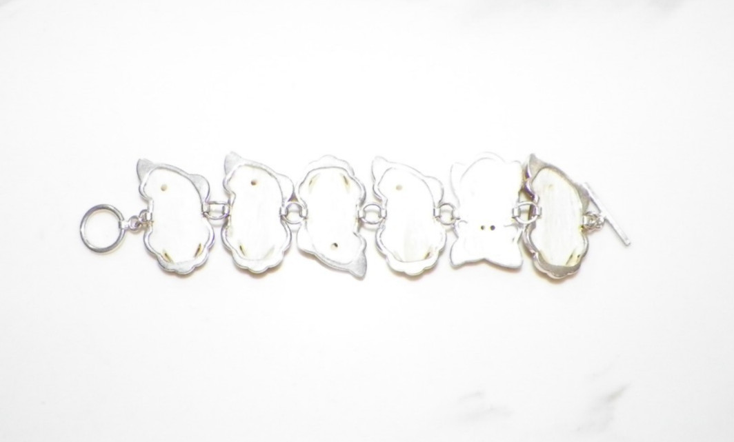 AMY KAHN RUSSELL AKR KOI FISH LINK BRACELET 925
