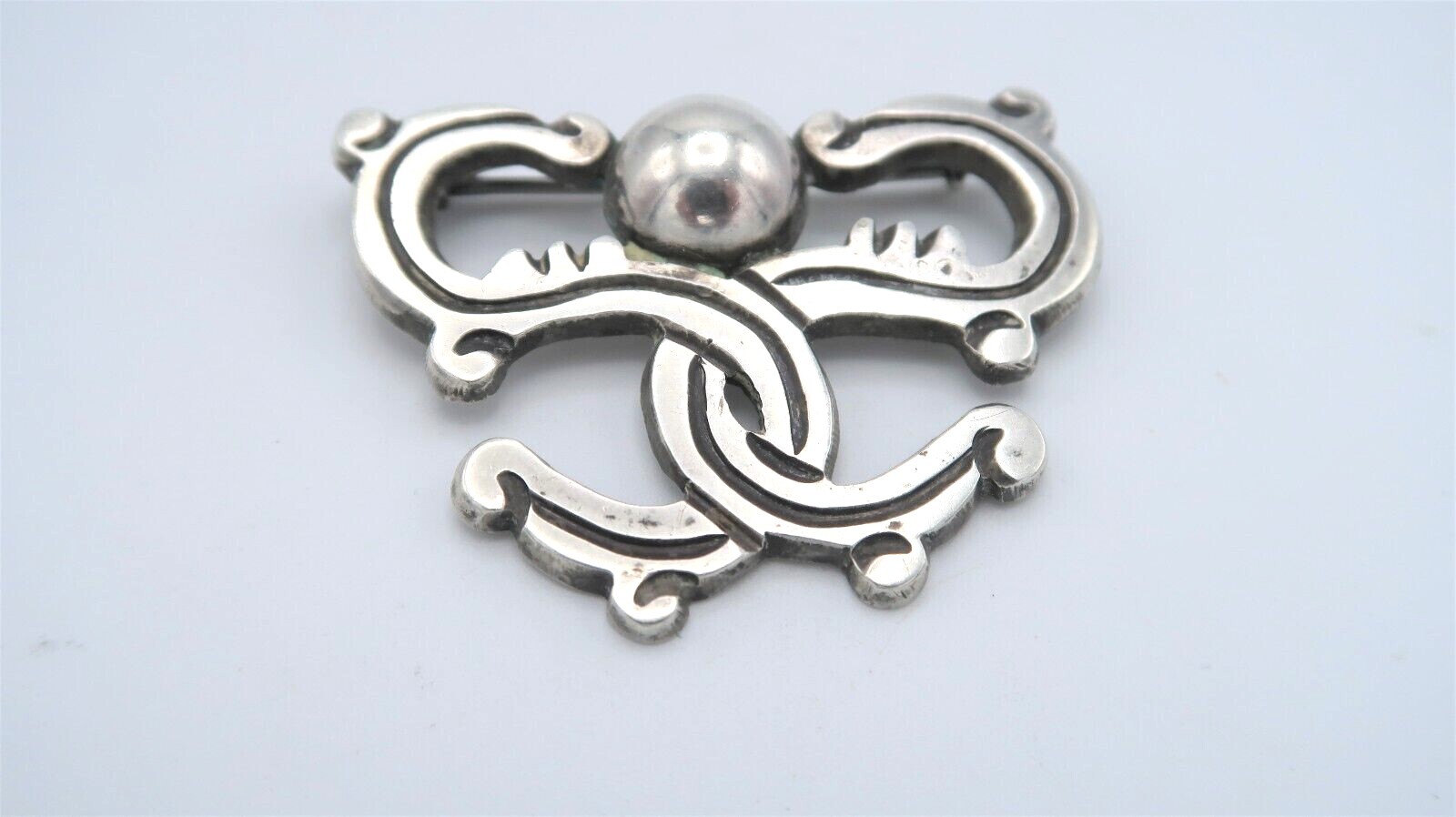 Artemio M. Navarrete Sterling Silver Pin W. Spratling Associate